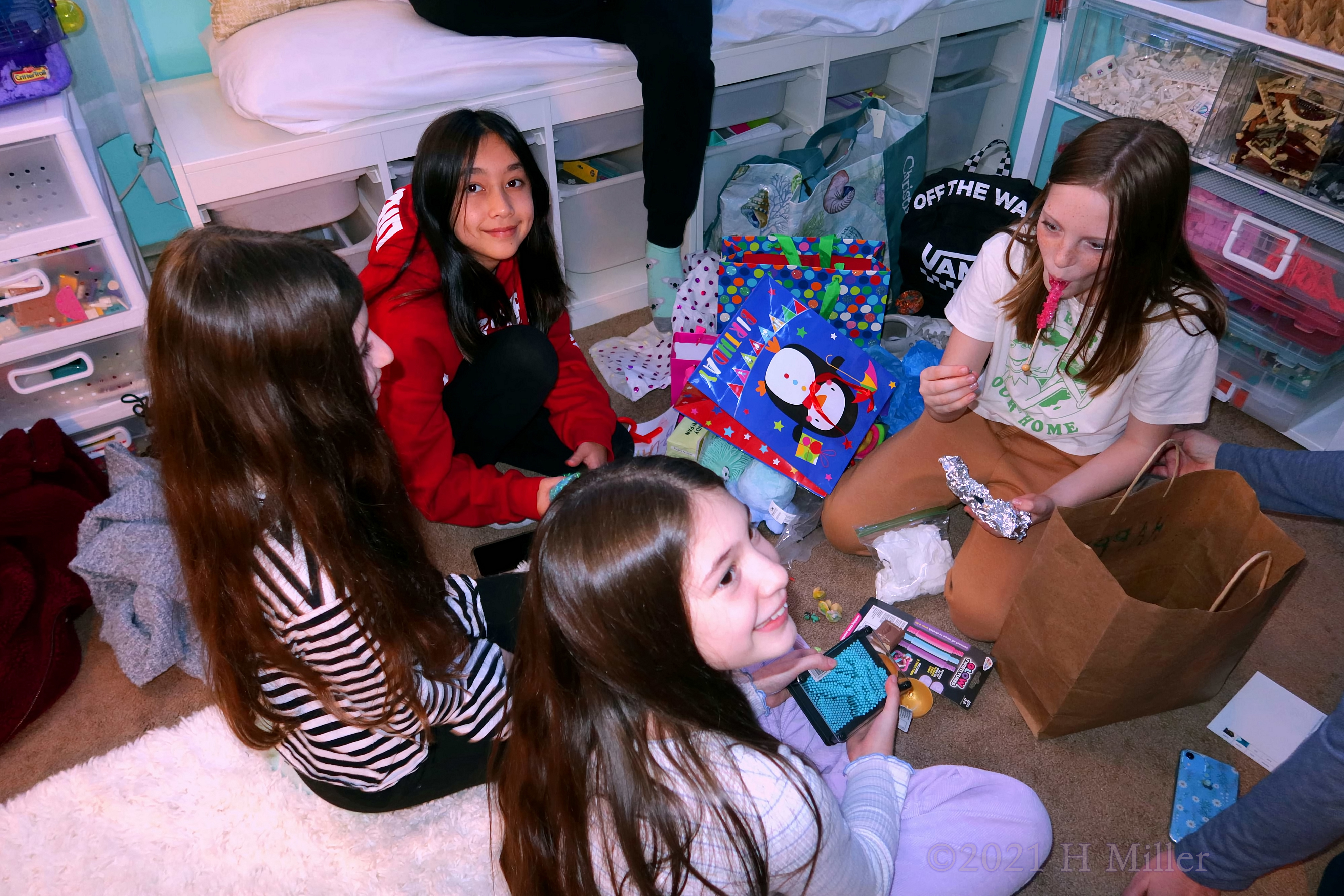Diana's 11th Kids Spa Birthday Party