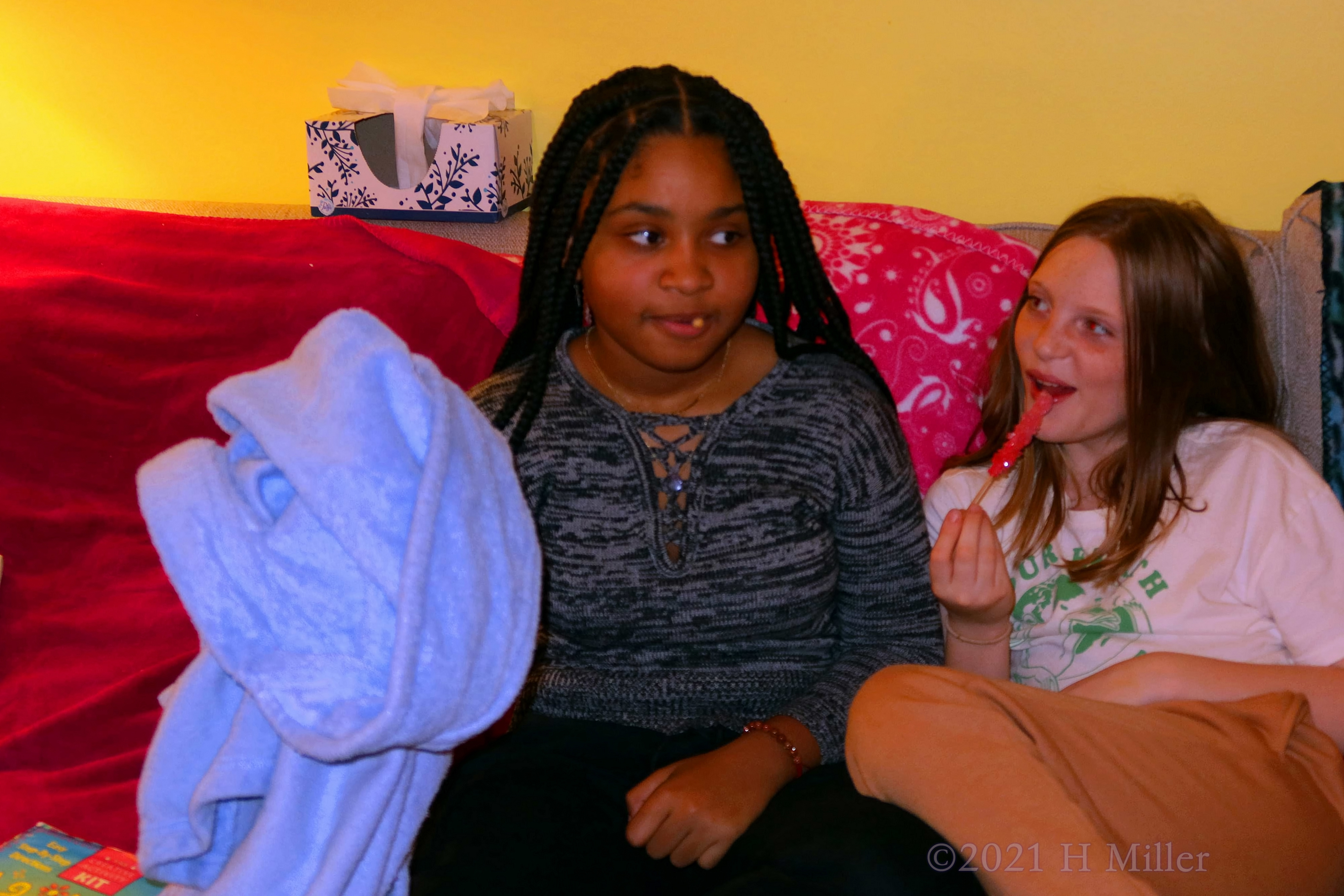 Diana's 11th Kids Spa Birthday Party