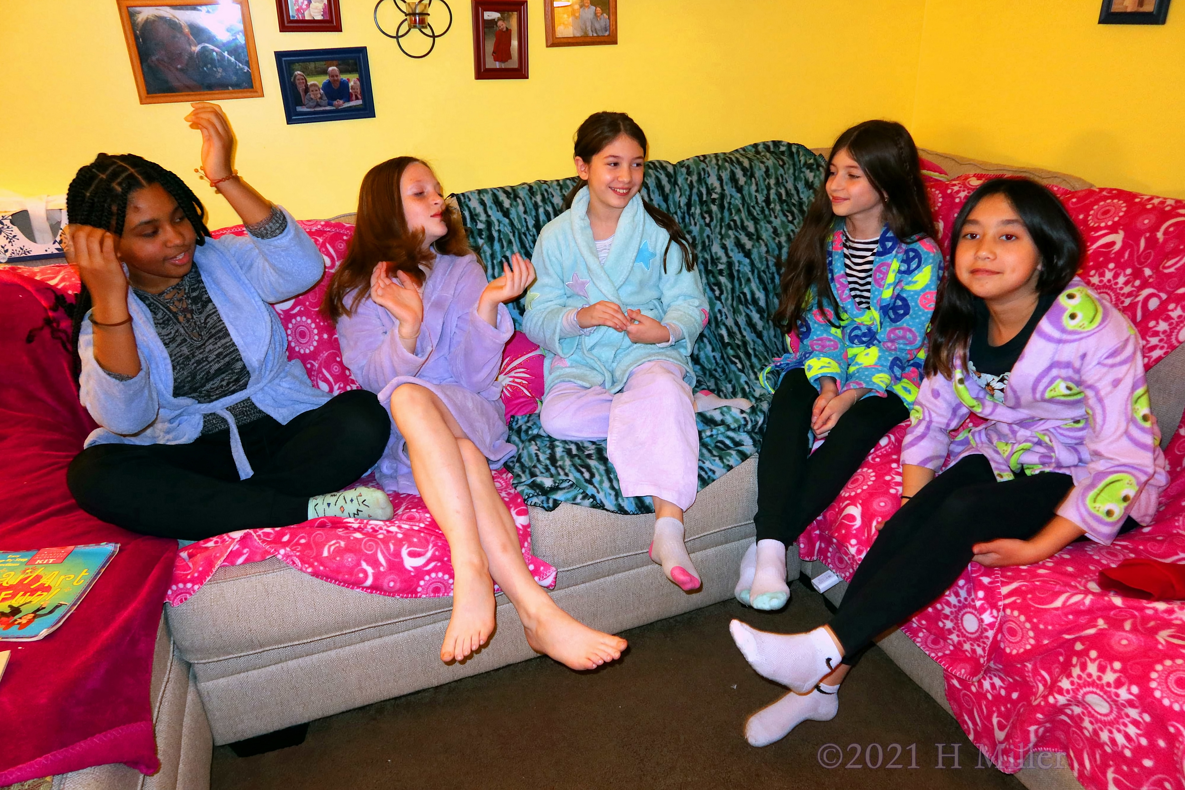 Diana's 11th Kids Spa Birthday Party