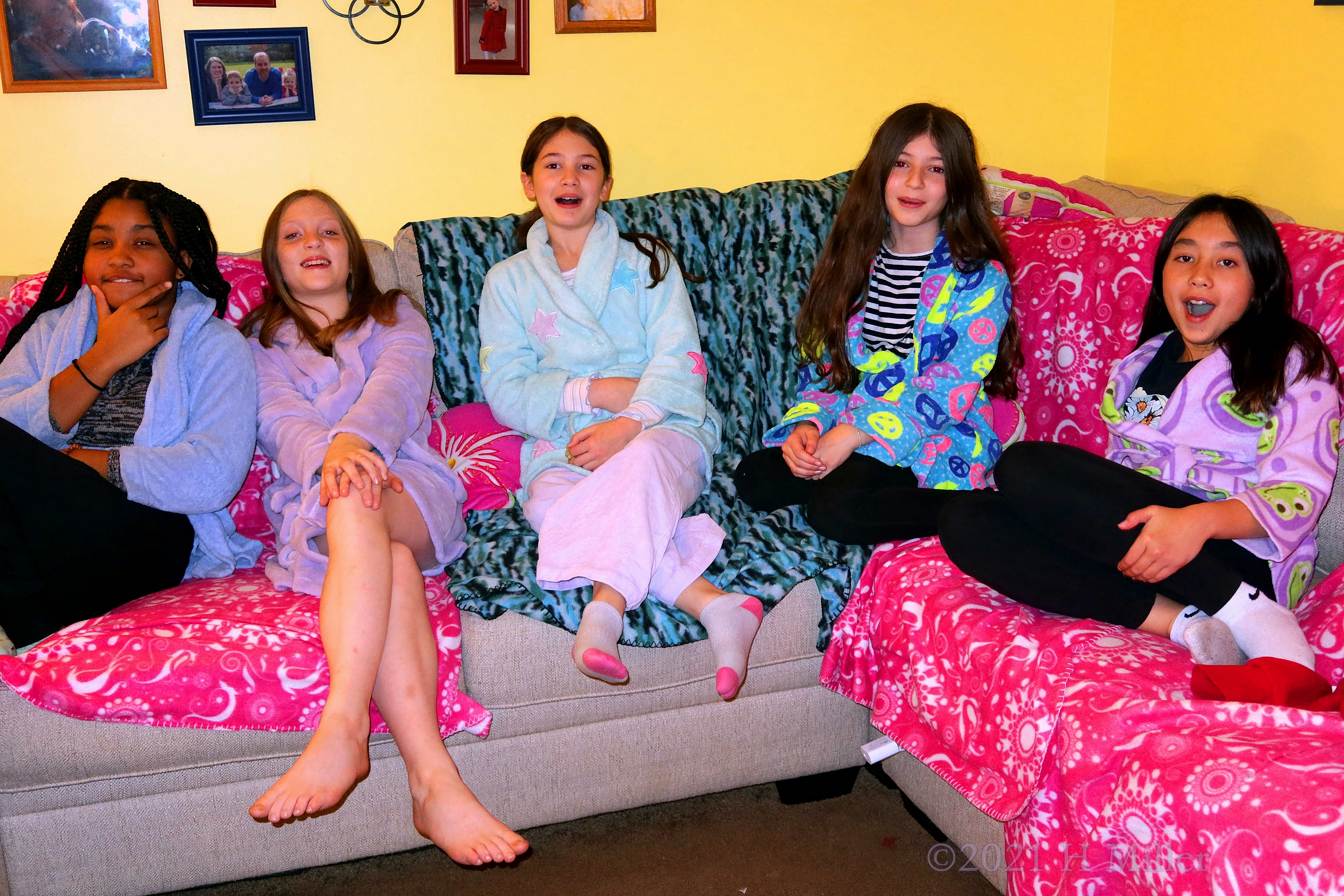 Diana's 11th Kids Spa Birthday Party