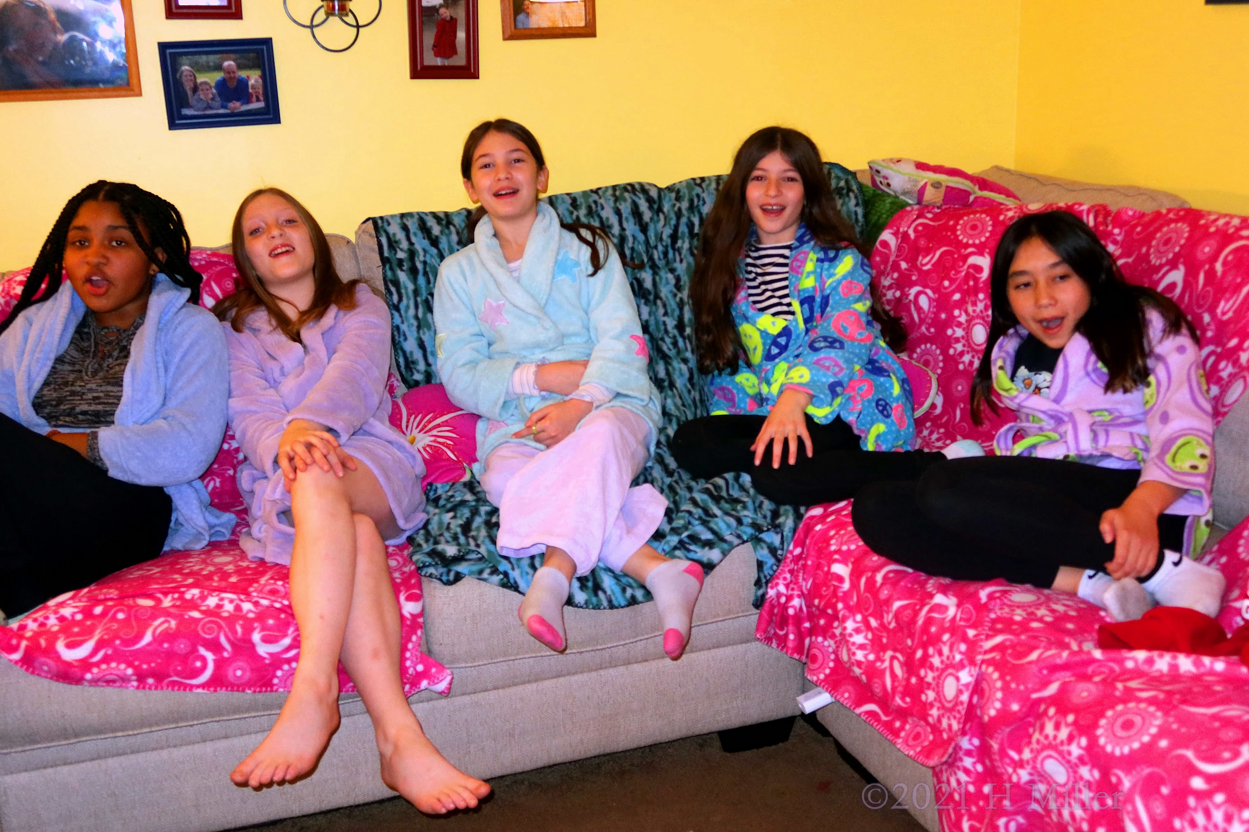 Diana's 11th Kids Spa Birthday Party