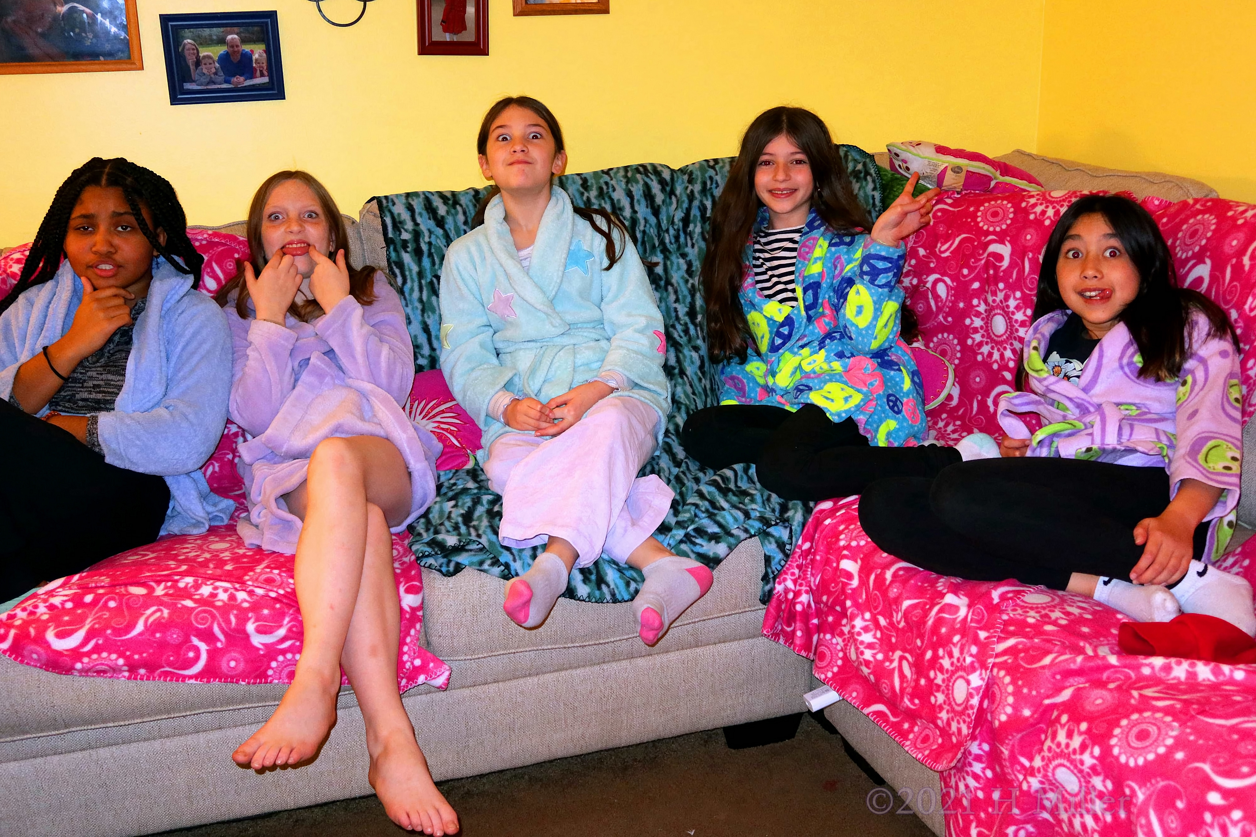 Diana's 11th Kids Spa Birthday Party
