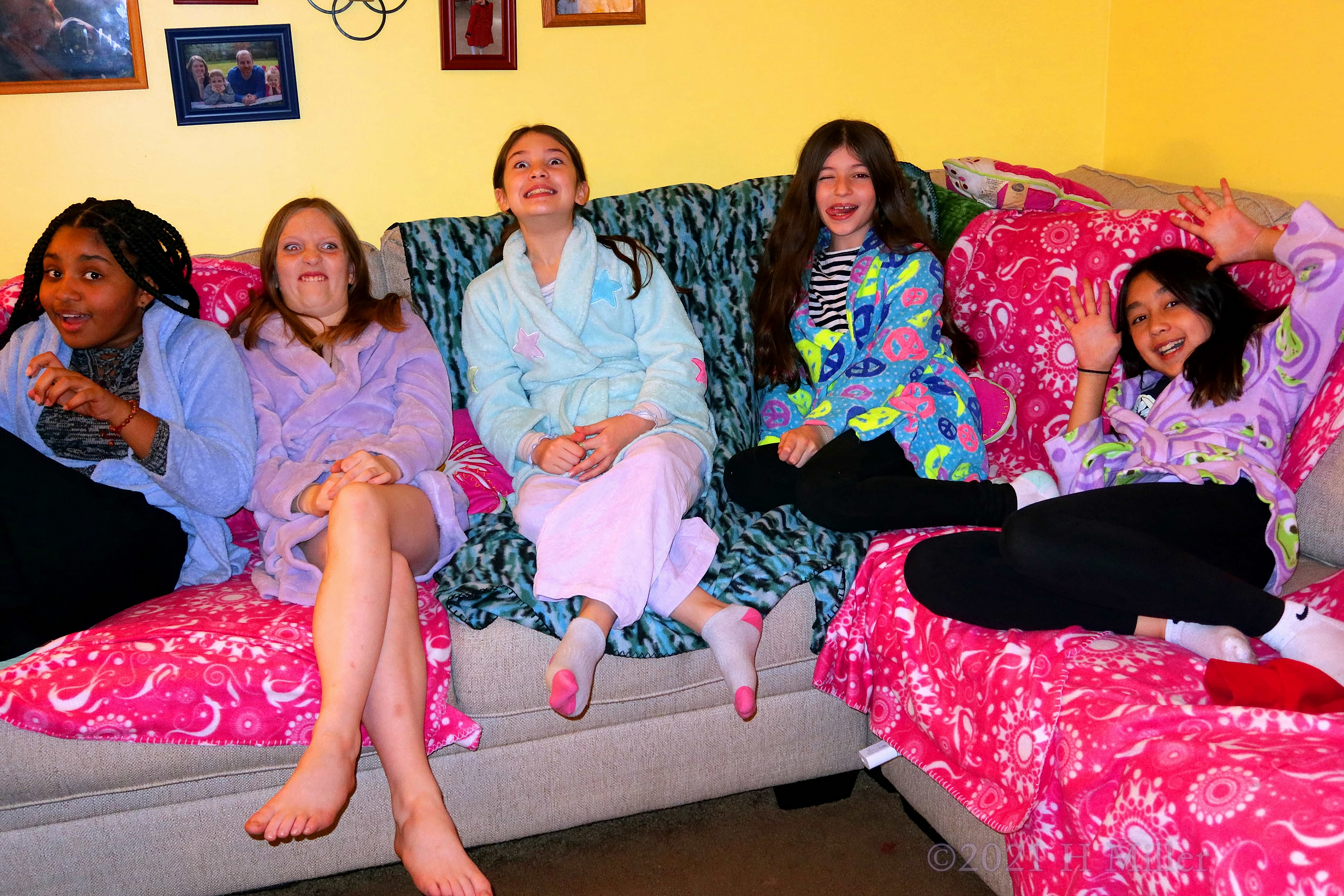 Diana's 11th Kids Spa Birthday Party