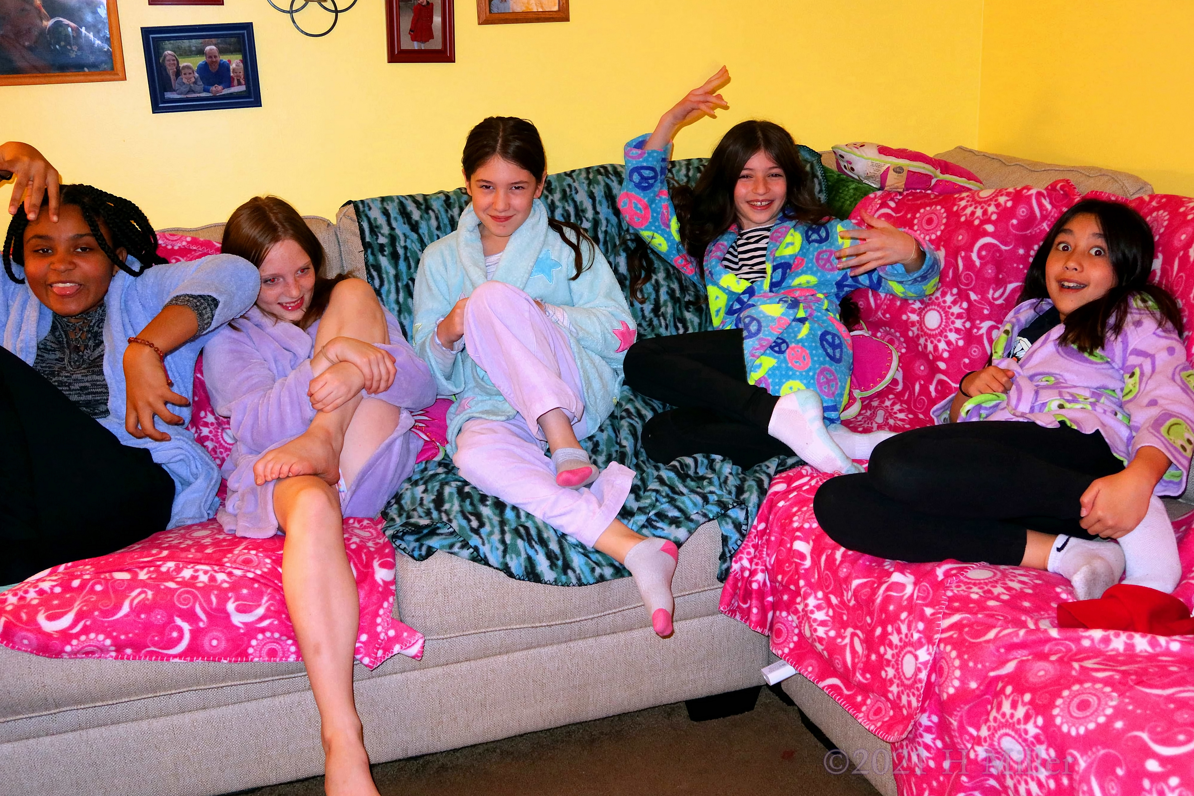 Diana's 11th Kids Spa Birthday Party