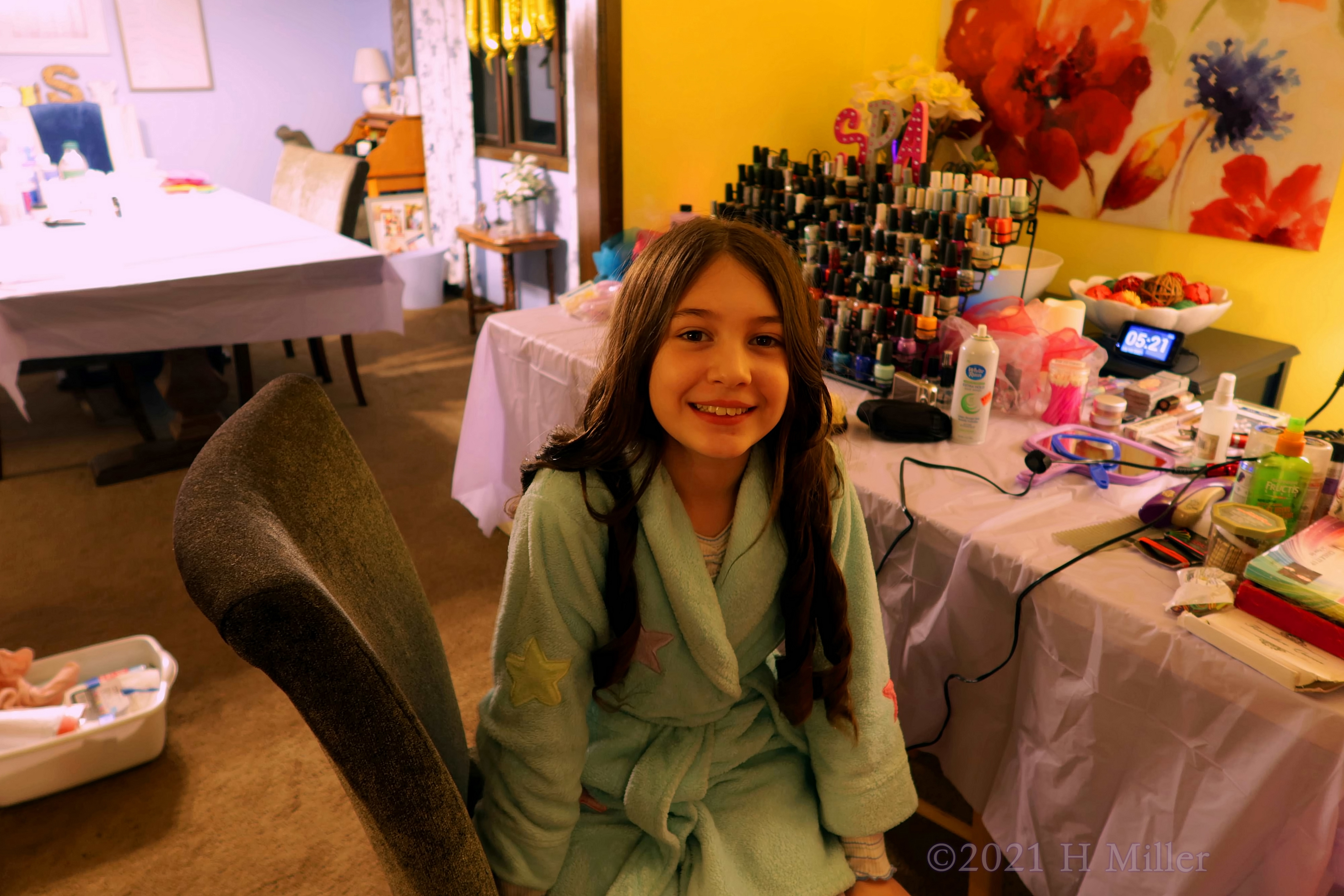 Diana's 11th Kids Spa Birthday Party