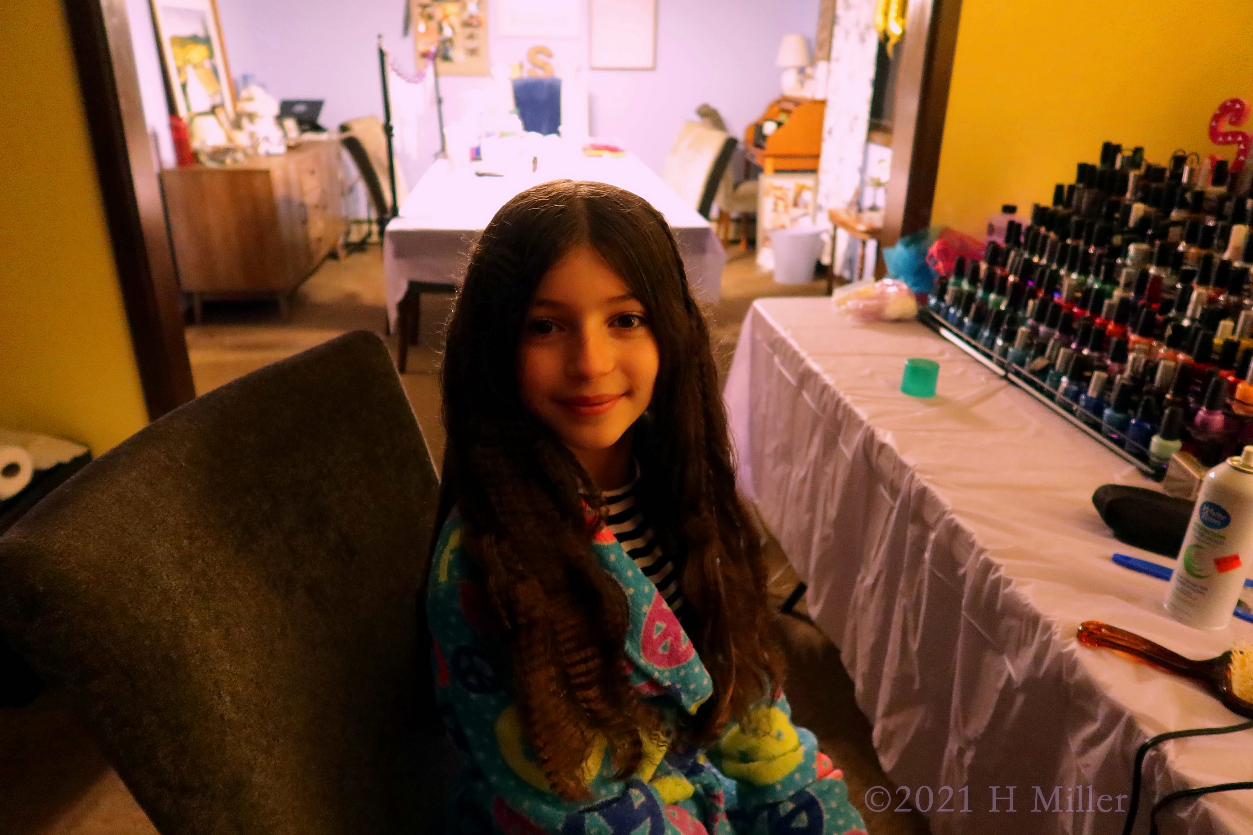 Diana's 11th Kids Spa Birthday Party