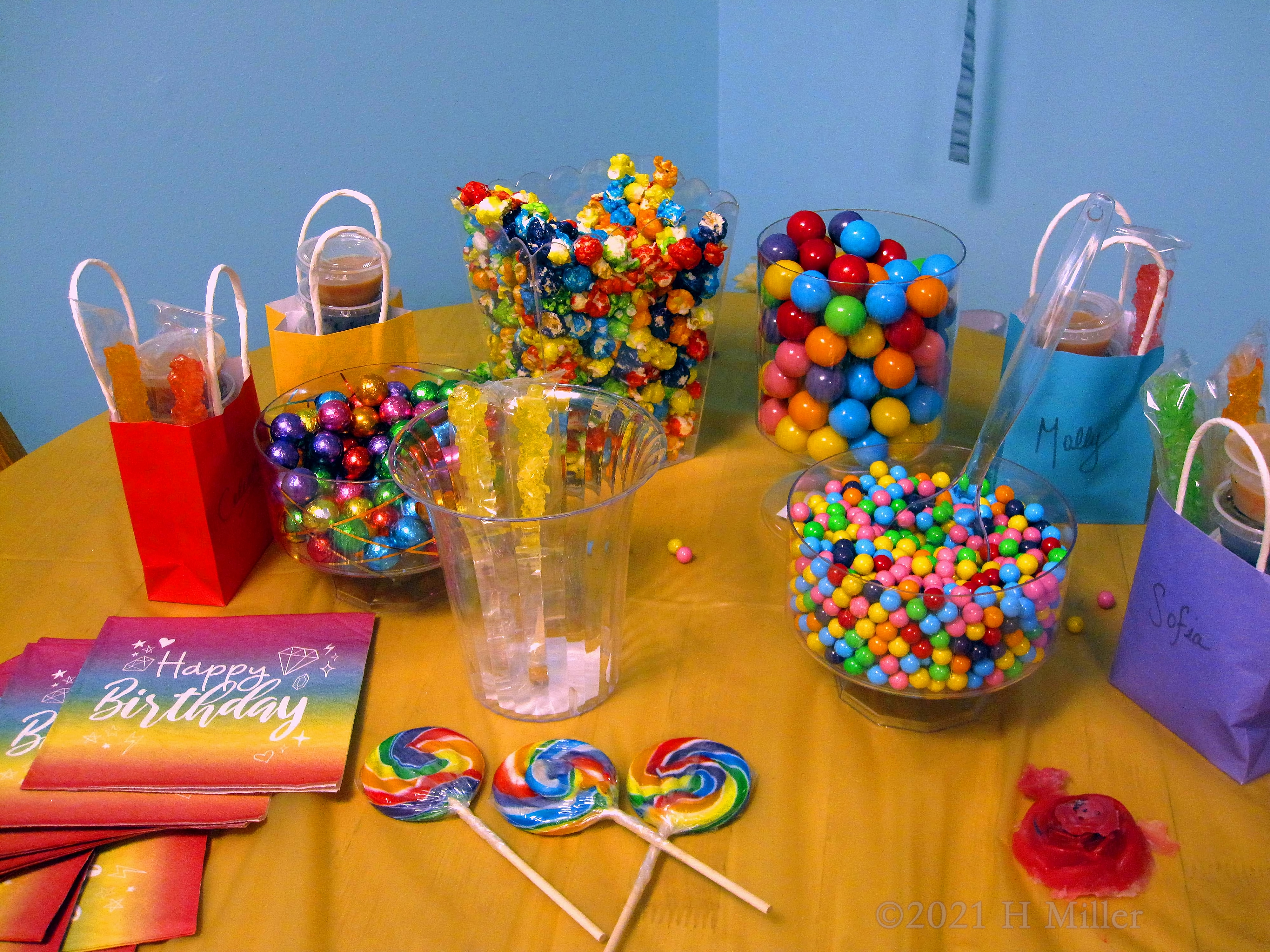 Diana's 11th Kids Spa Birthday Part