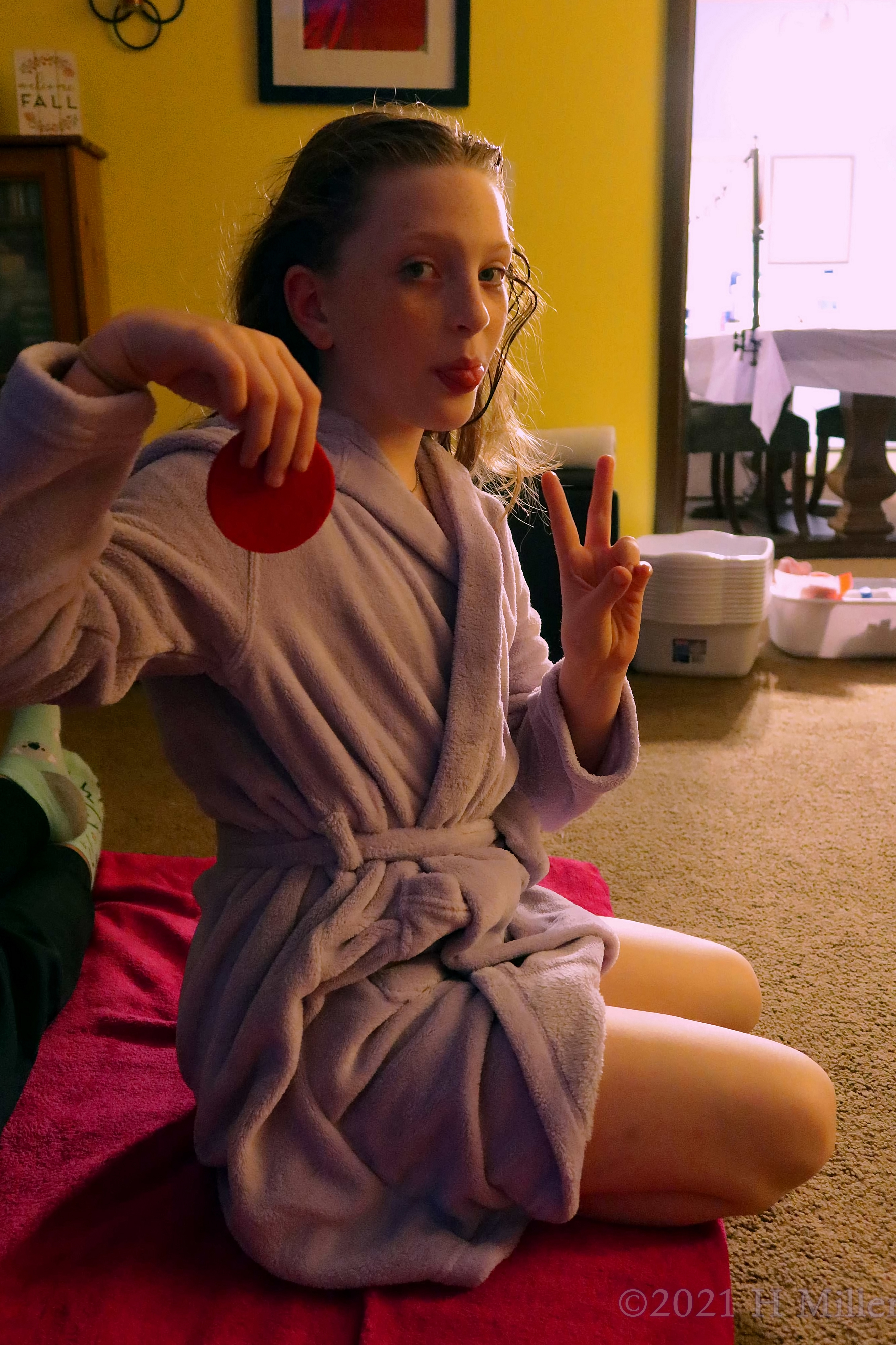 Diana's 11th Kids Spa Birthday Party