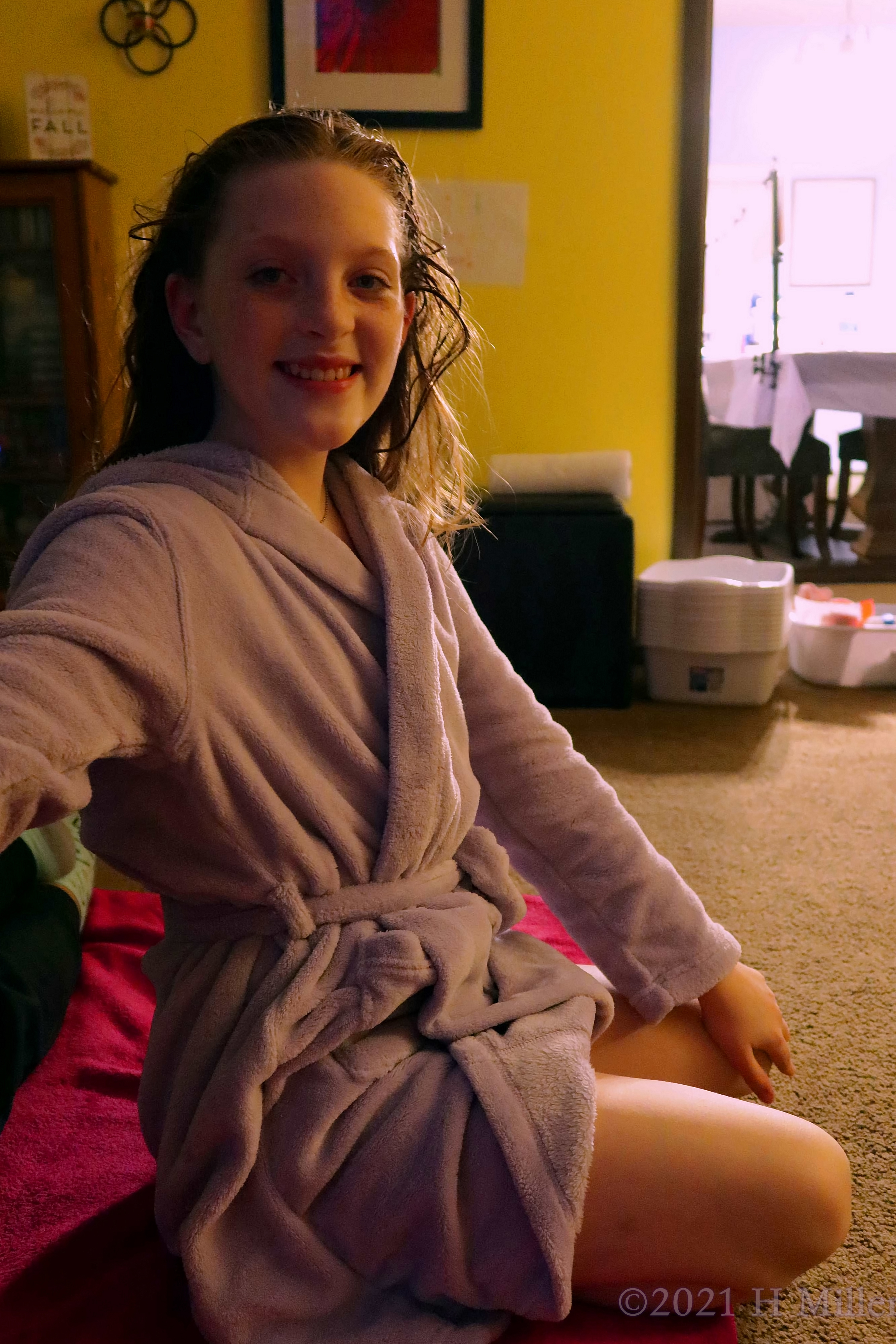 Diana's 11th Kids Spa Birthday Party