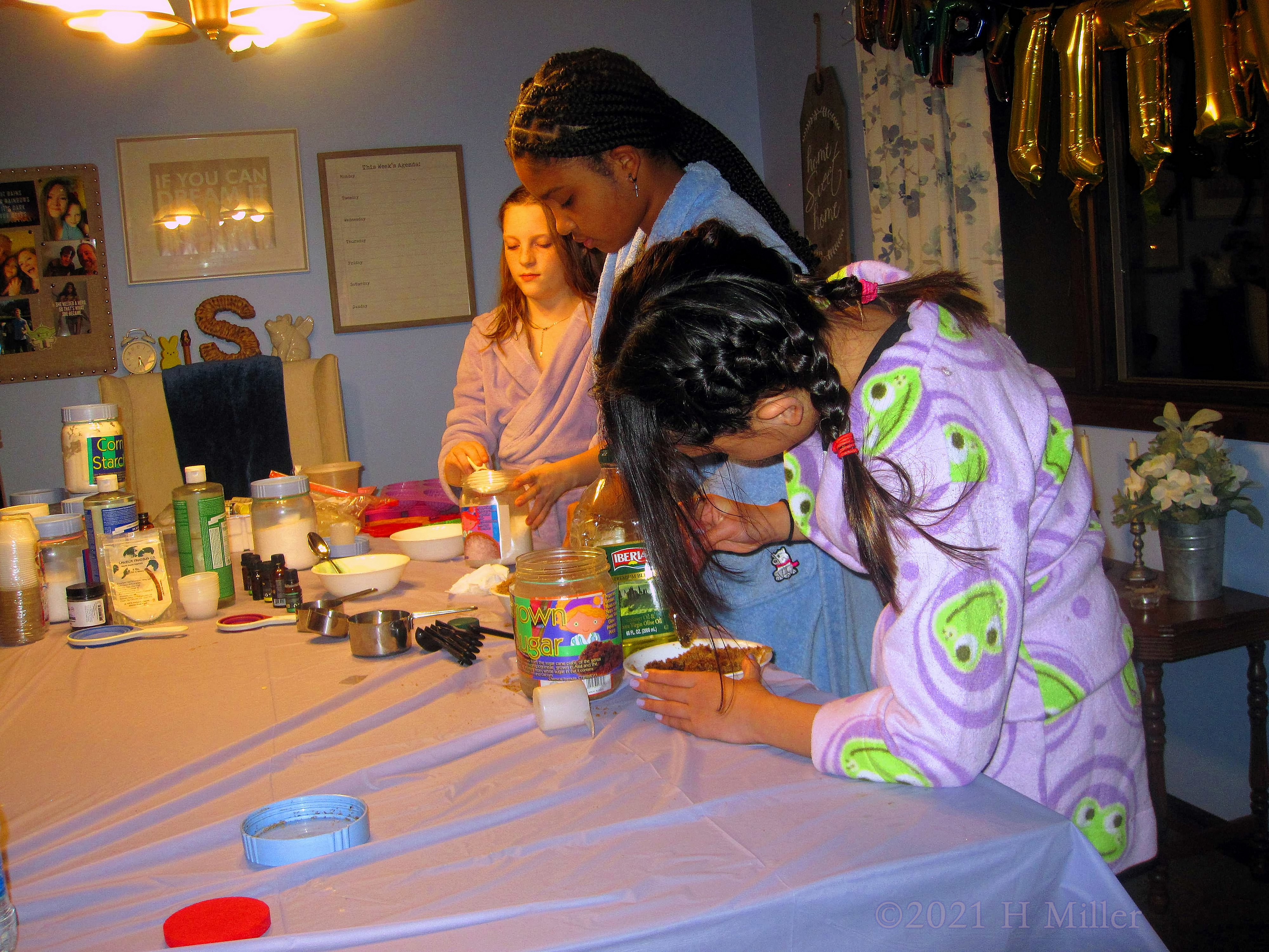 Diana's 11th Kids Spa Birthday Party