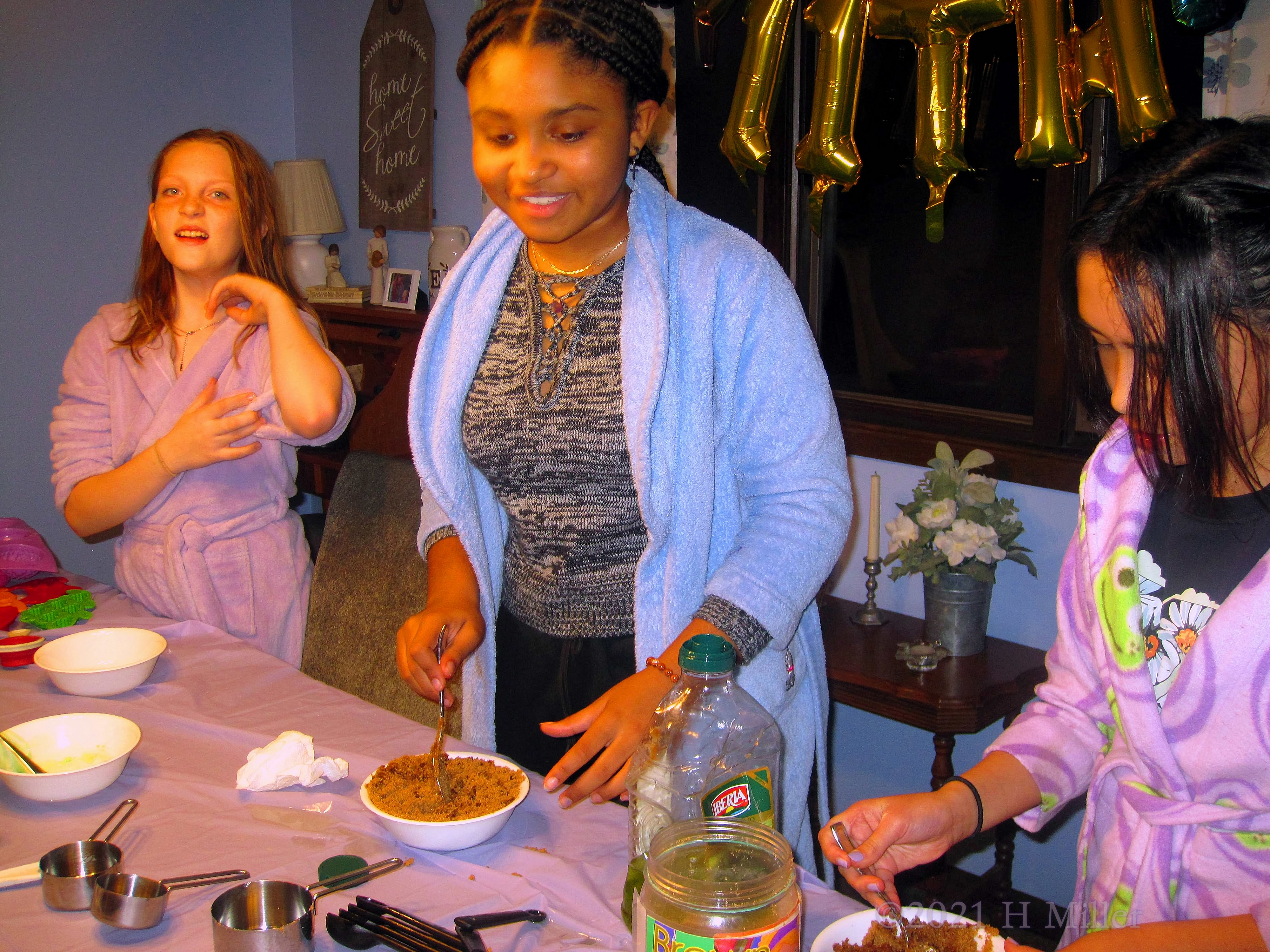 Diana's 11th Kids Spa Birthday Party