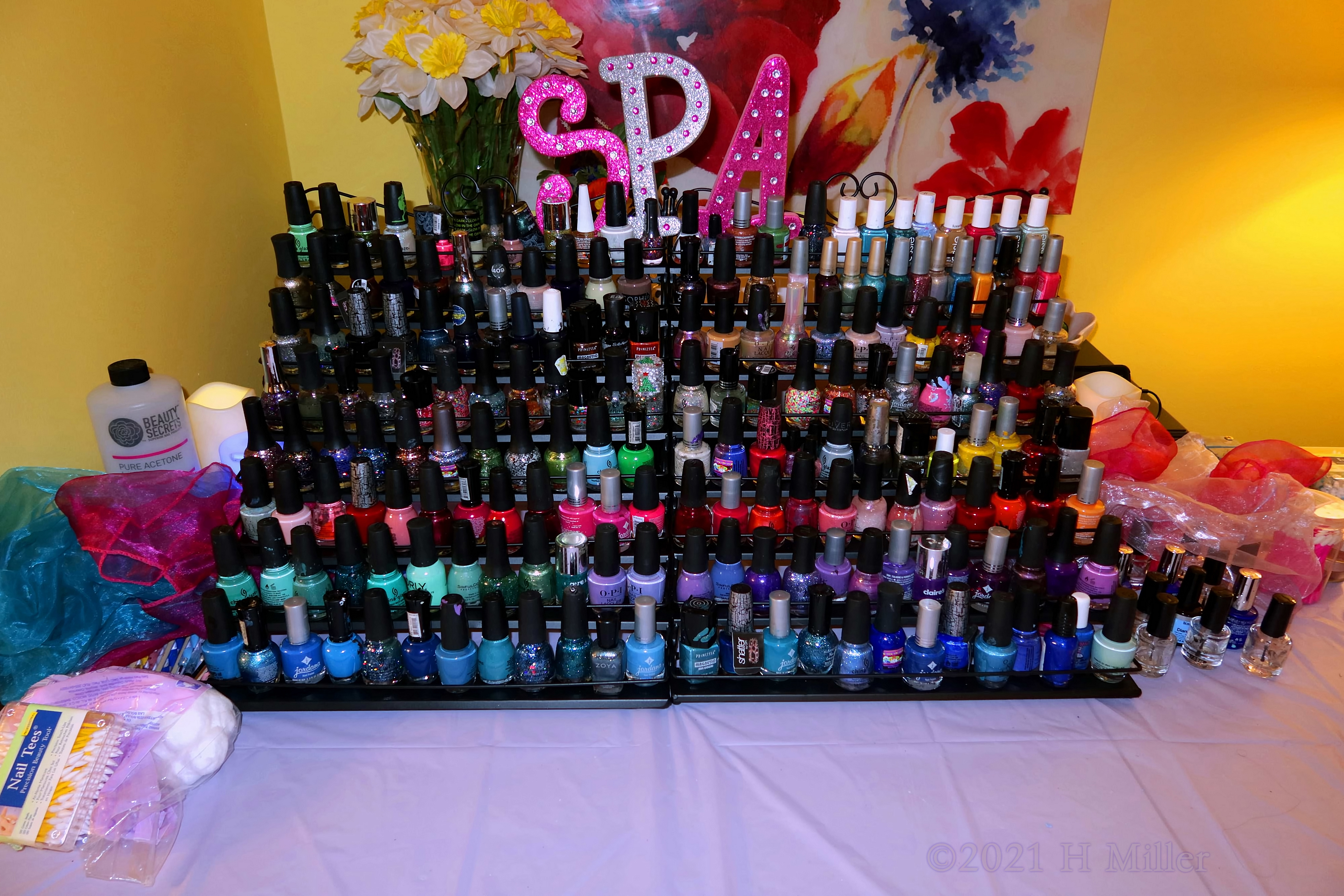 Diana's 11th Kids Spa Birthday Part