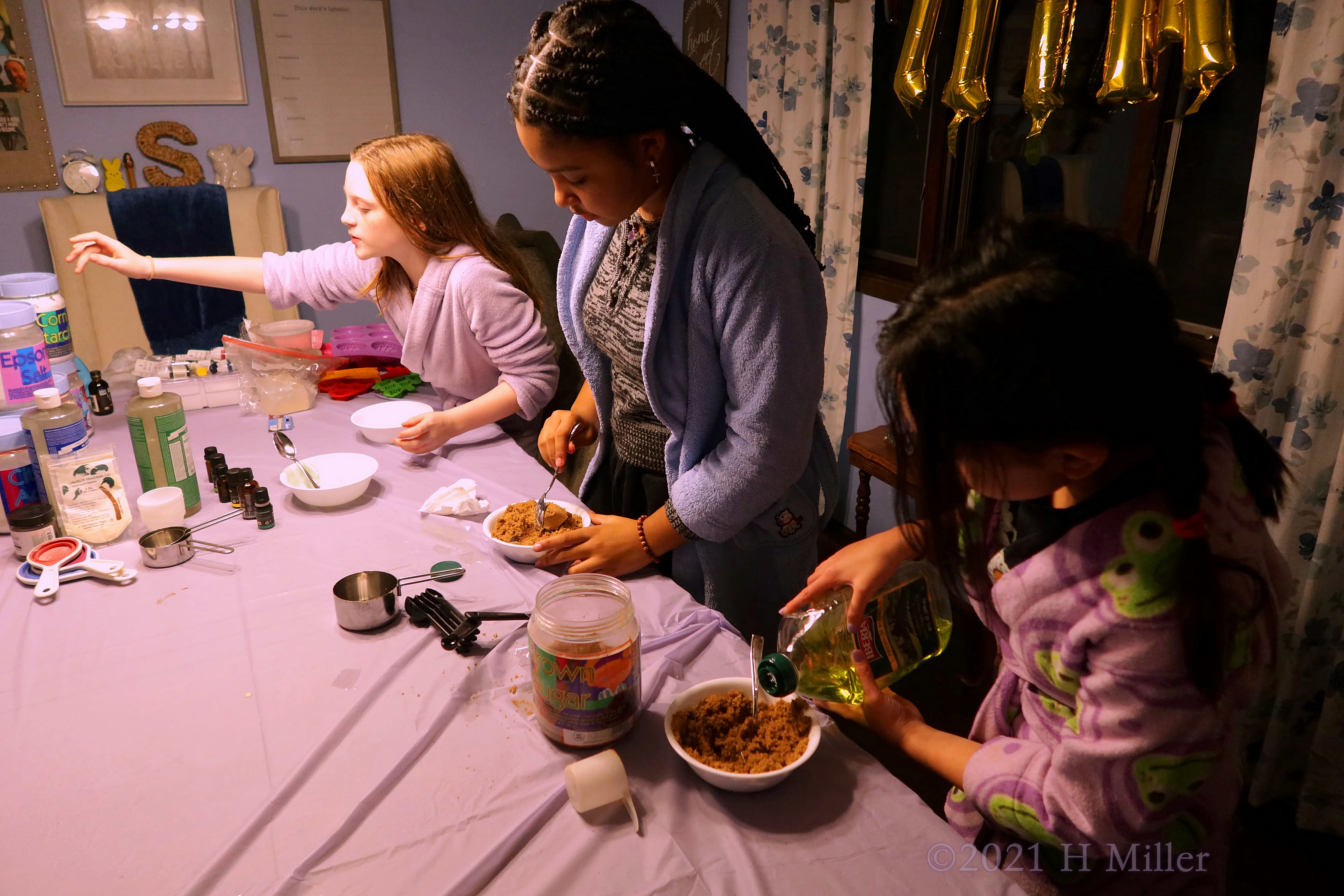 Diana's 11th Kids Spa Birthday Party