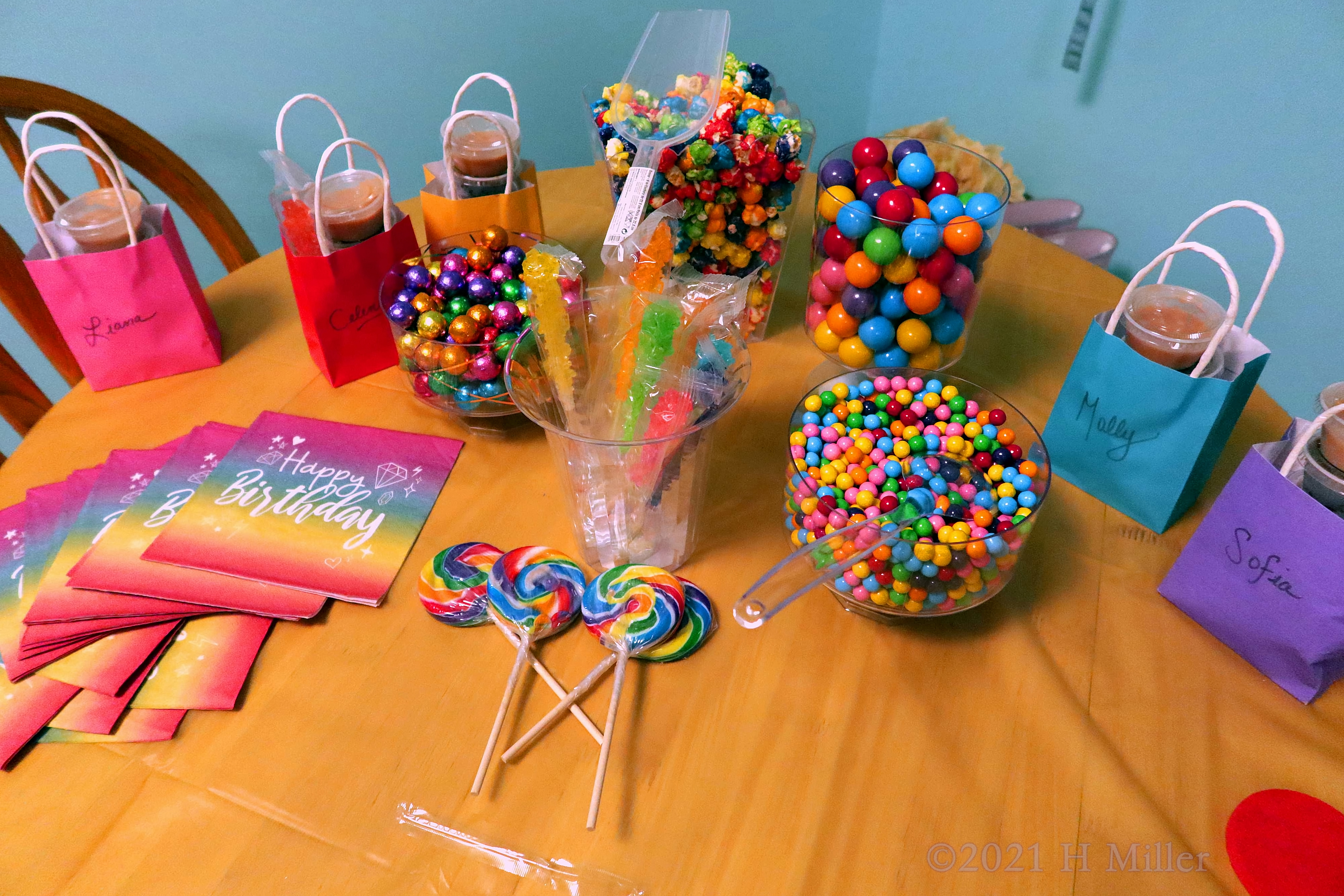 Diana's 11th Kids Spa Birthday Party 