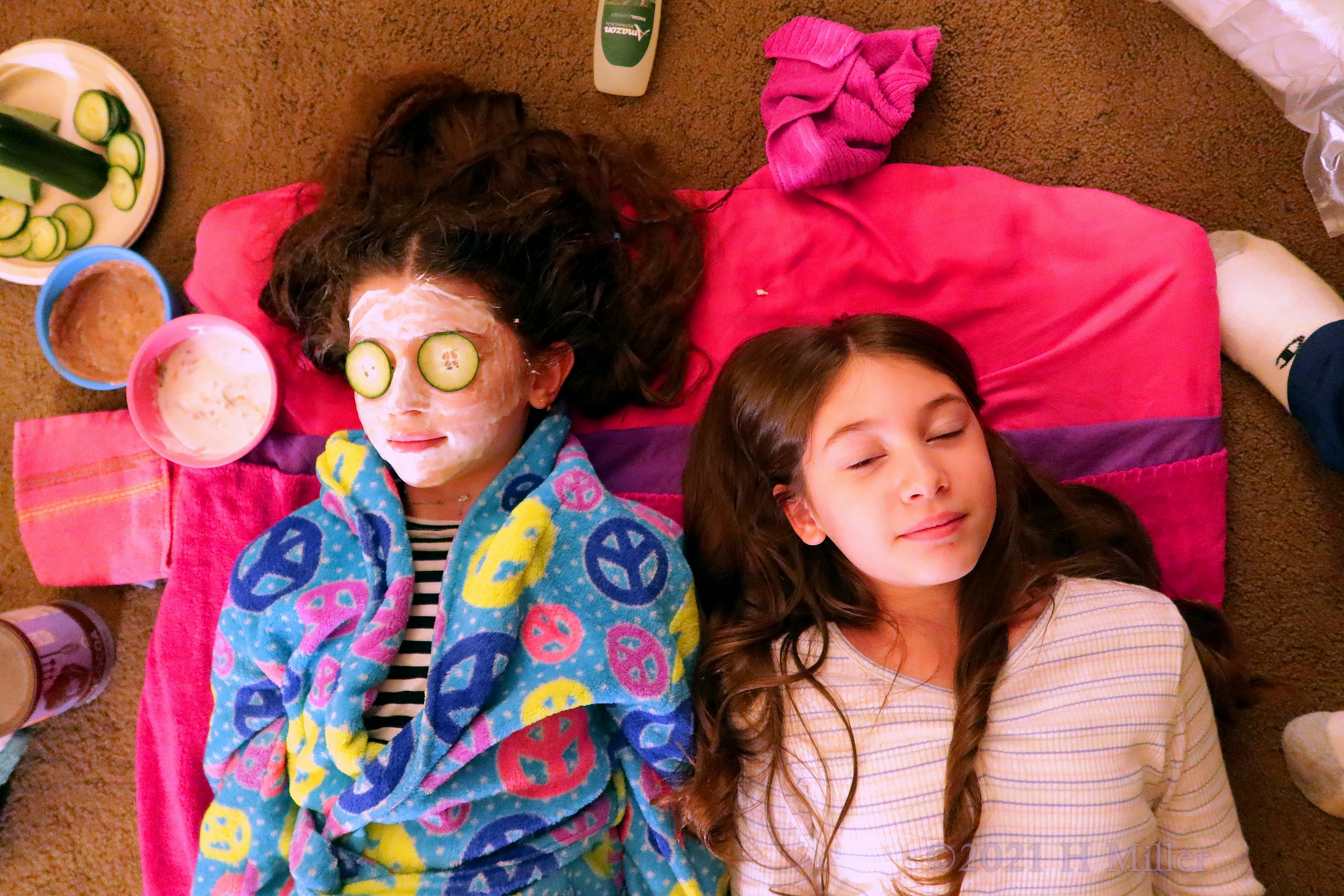 Diana's 11th Kids Spa Birthday Party 