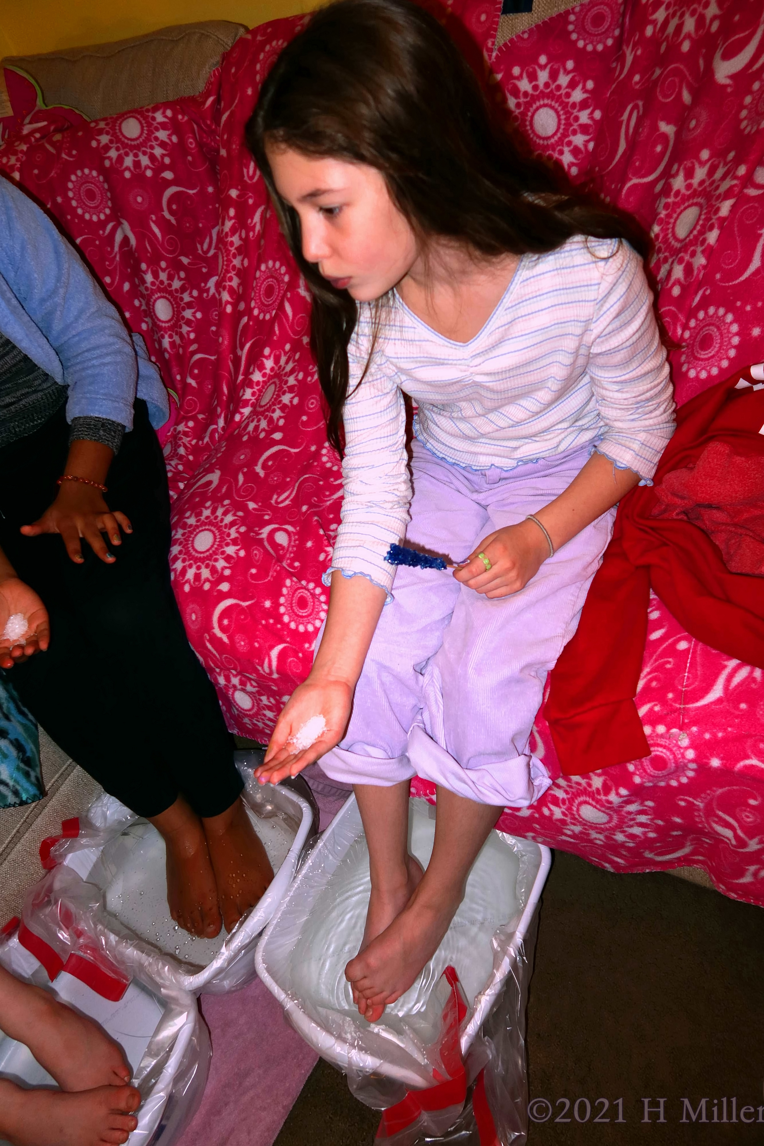 Diana's 11th Kids Spa Birthday Party 