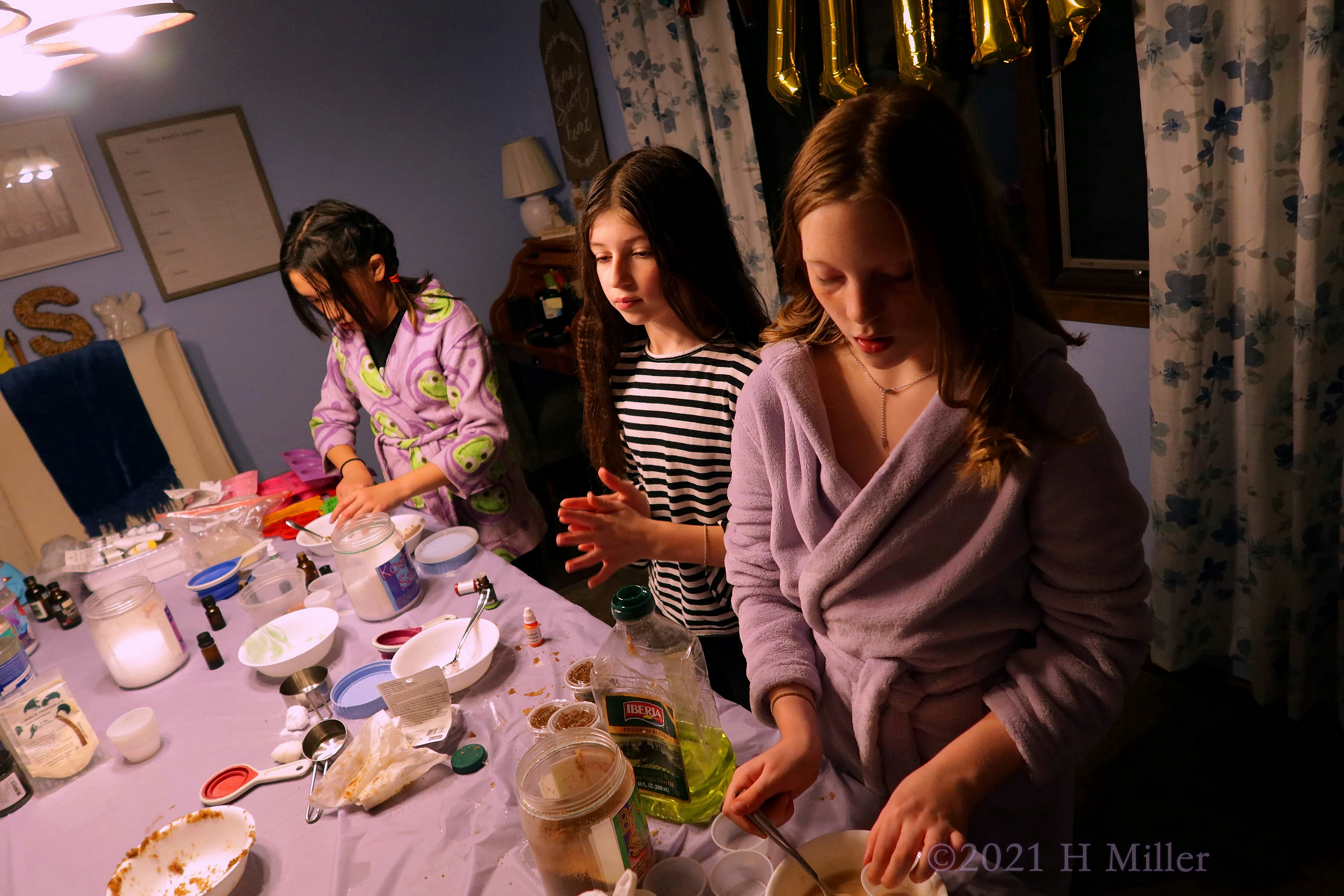Diana's 11th Kids Spa Birthday Party