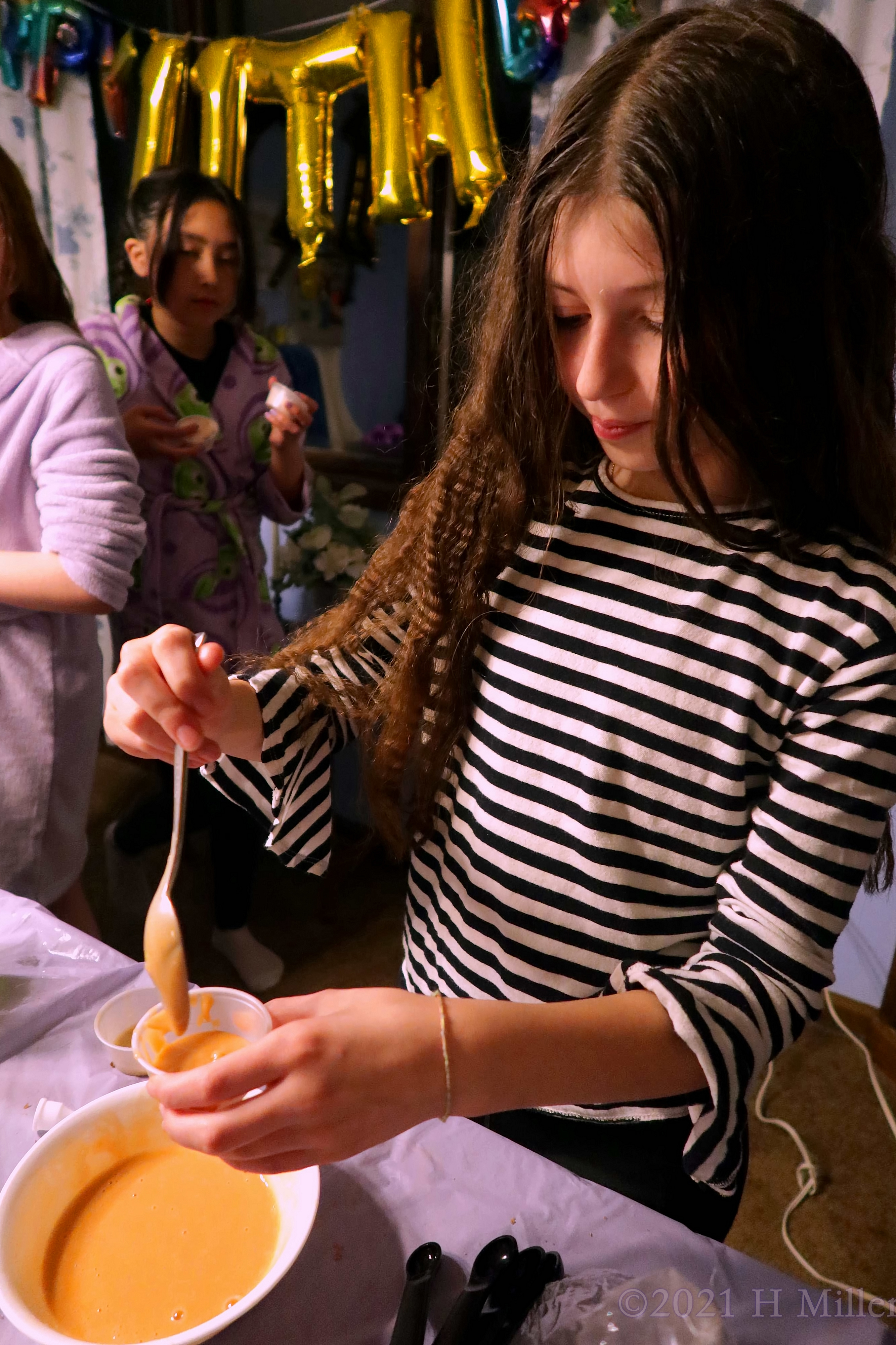 Diana's 11th Kids Spa Birthday Party