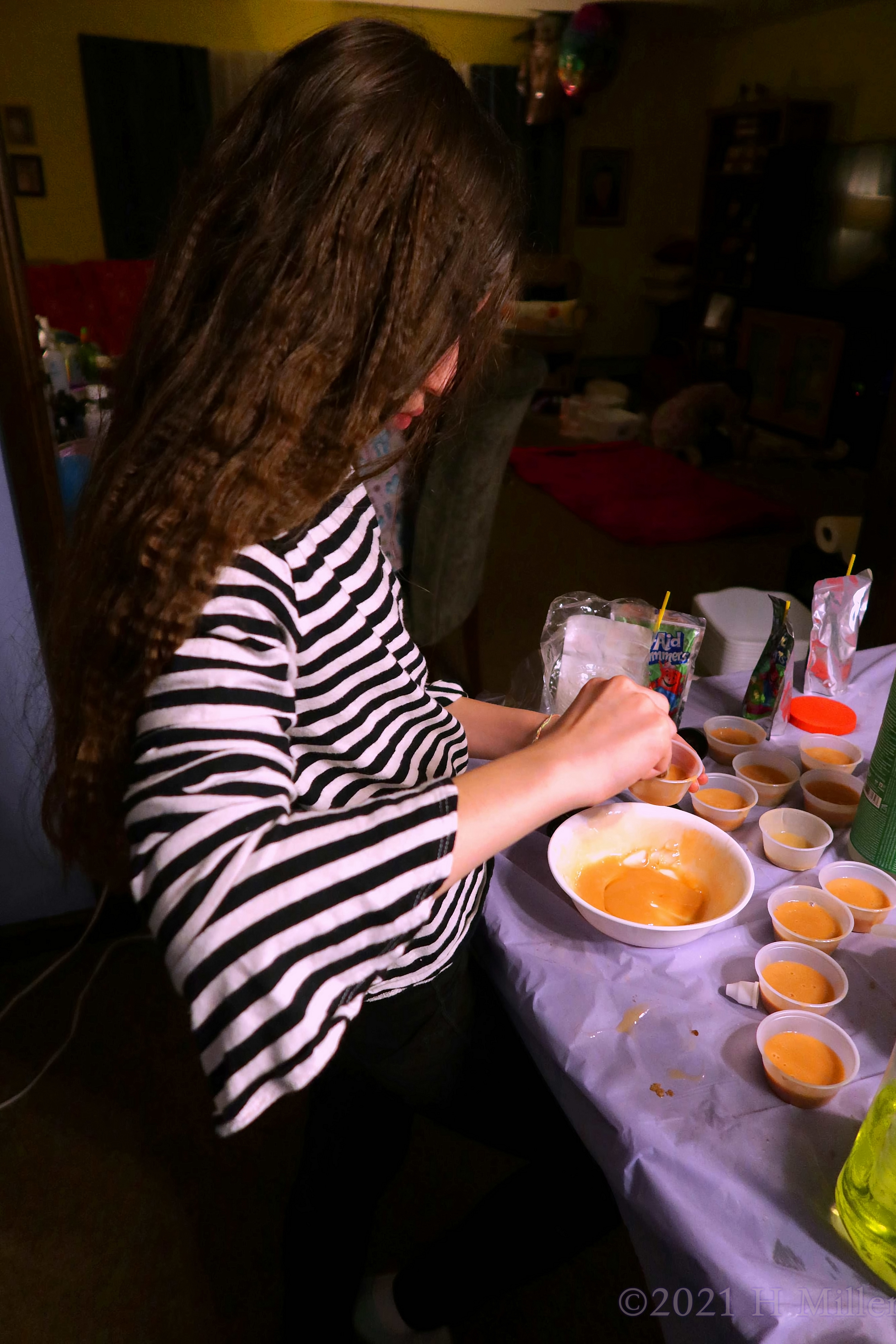 Diana's 11th Kids Spa Birthday Party