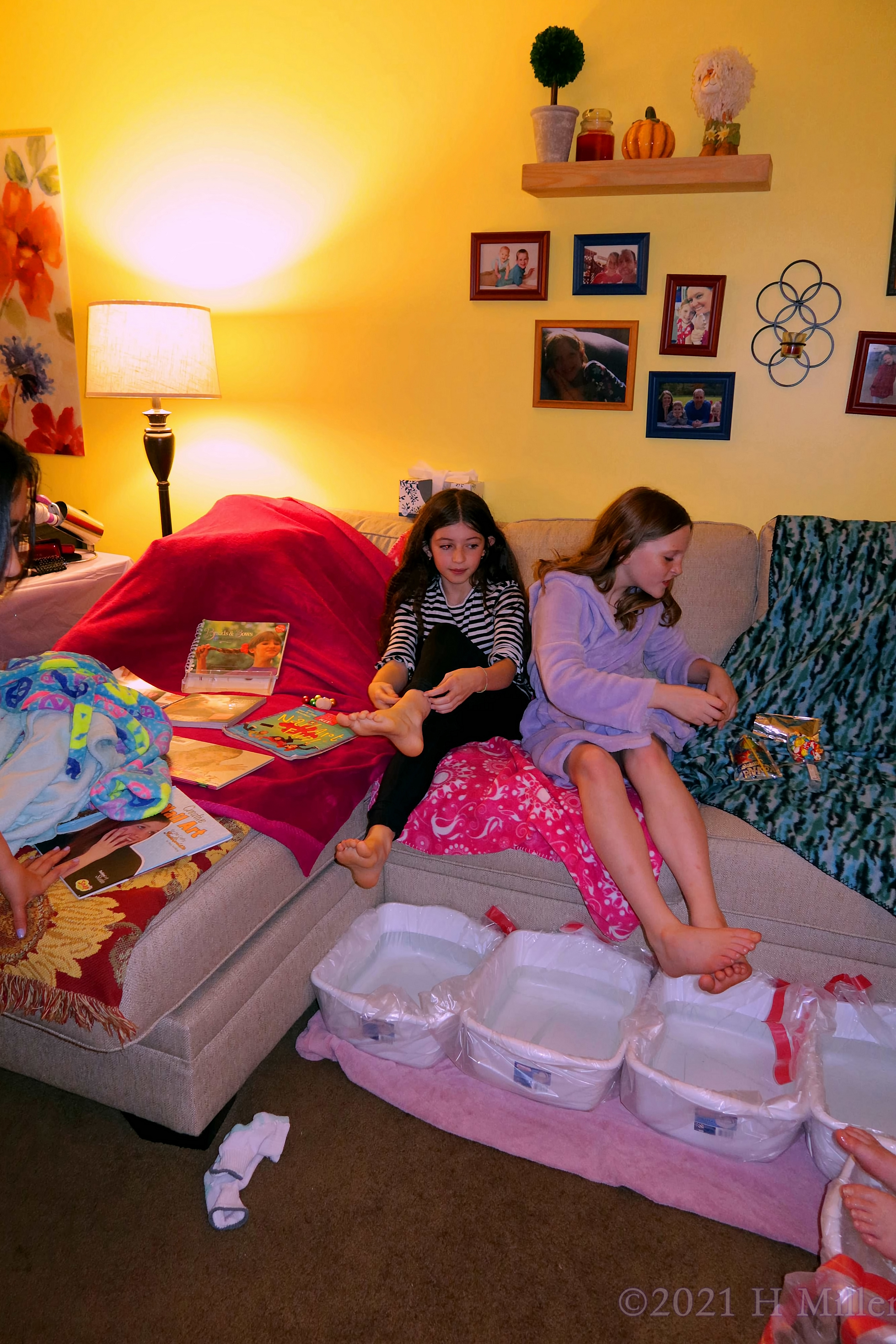 Diana's 11th Kids Spa Birthday Party