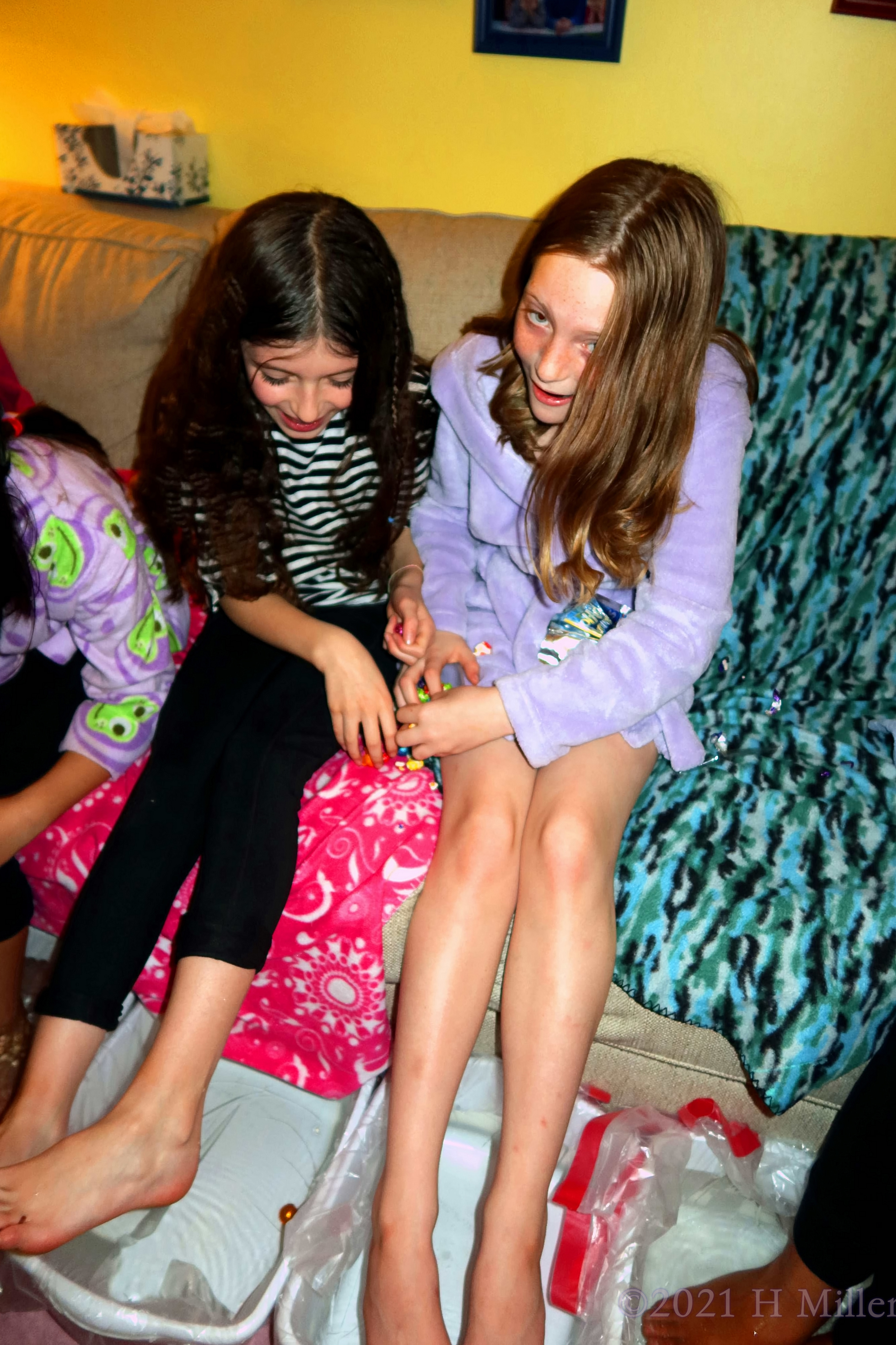 Diana's 11th Kids Spa Birthday Party