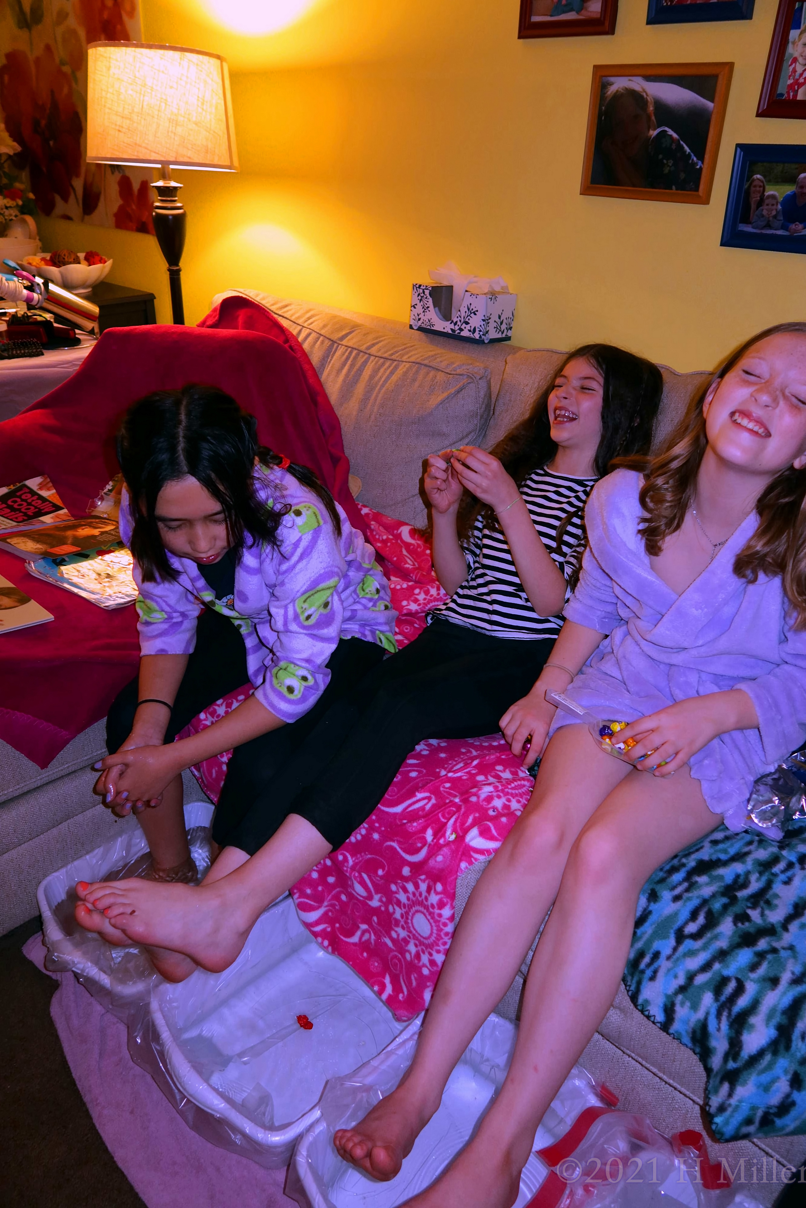 Diana's 11th Kids Spa Birthday Party
