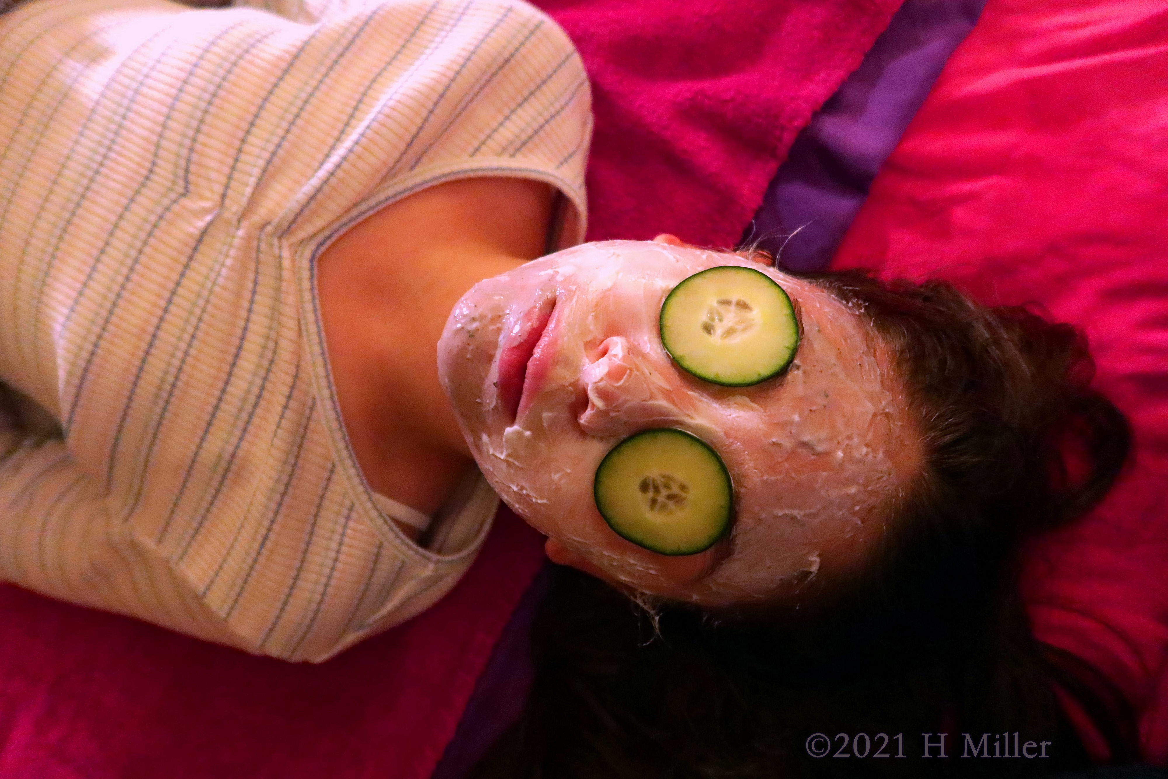 Diana's 11th Kids Spa Birthday Part