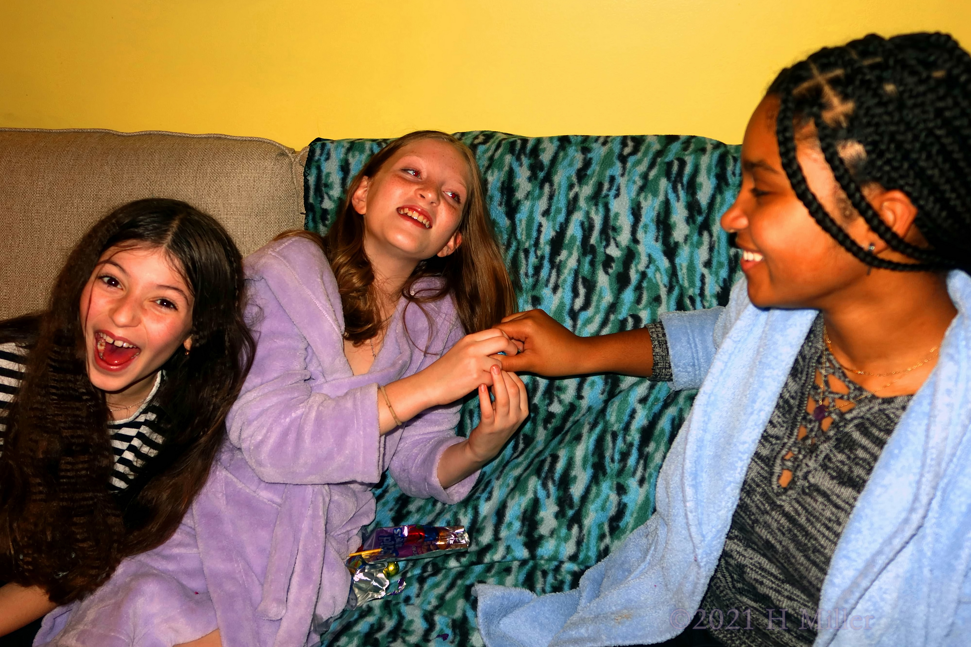 Diana's 11th Kids Spa Birthday Party