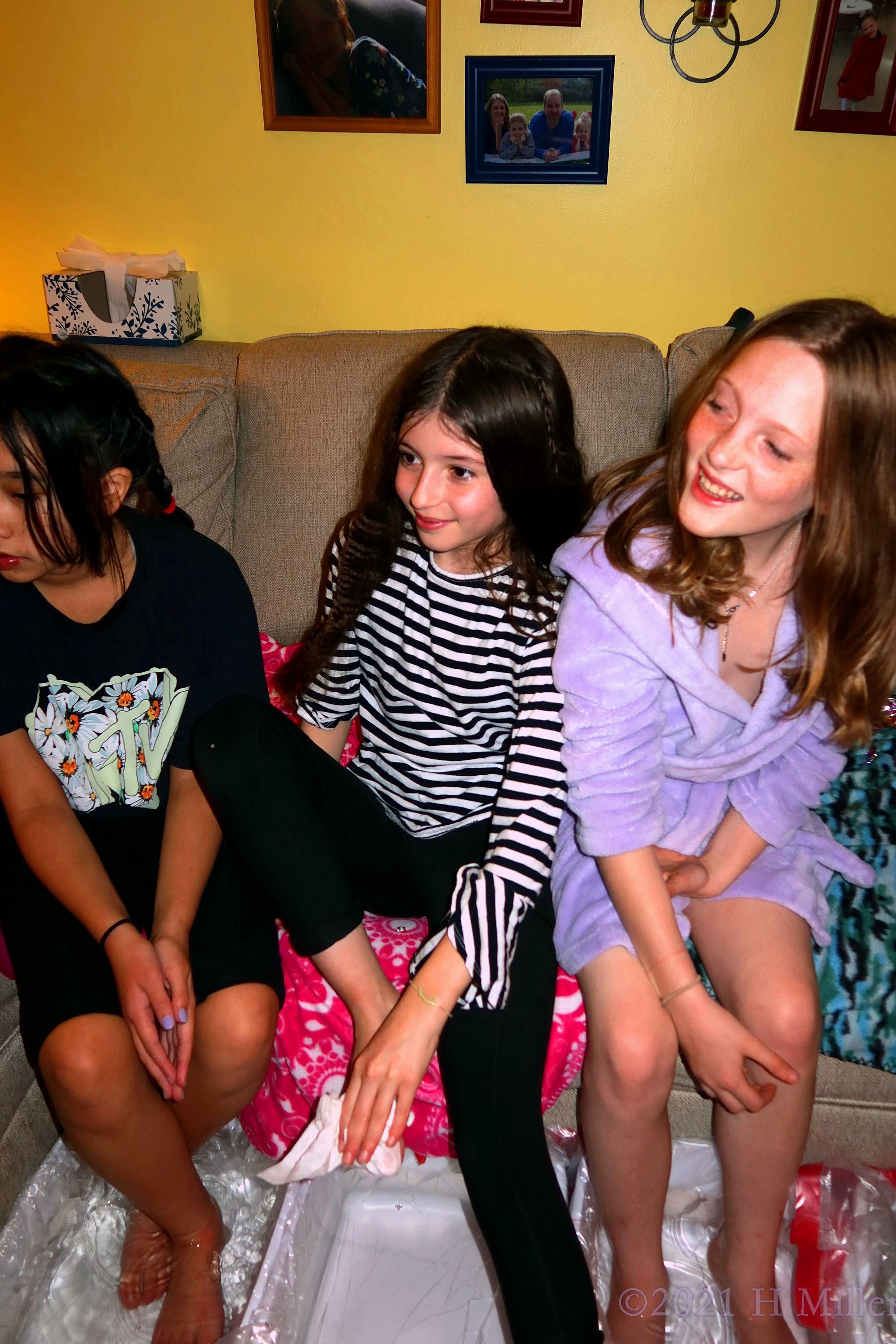Diana's 11th Kids Spa Birthday Party
