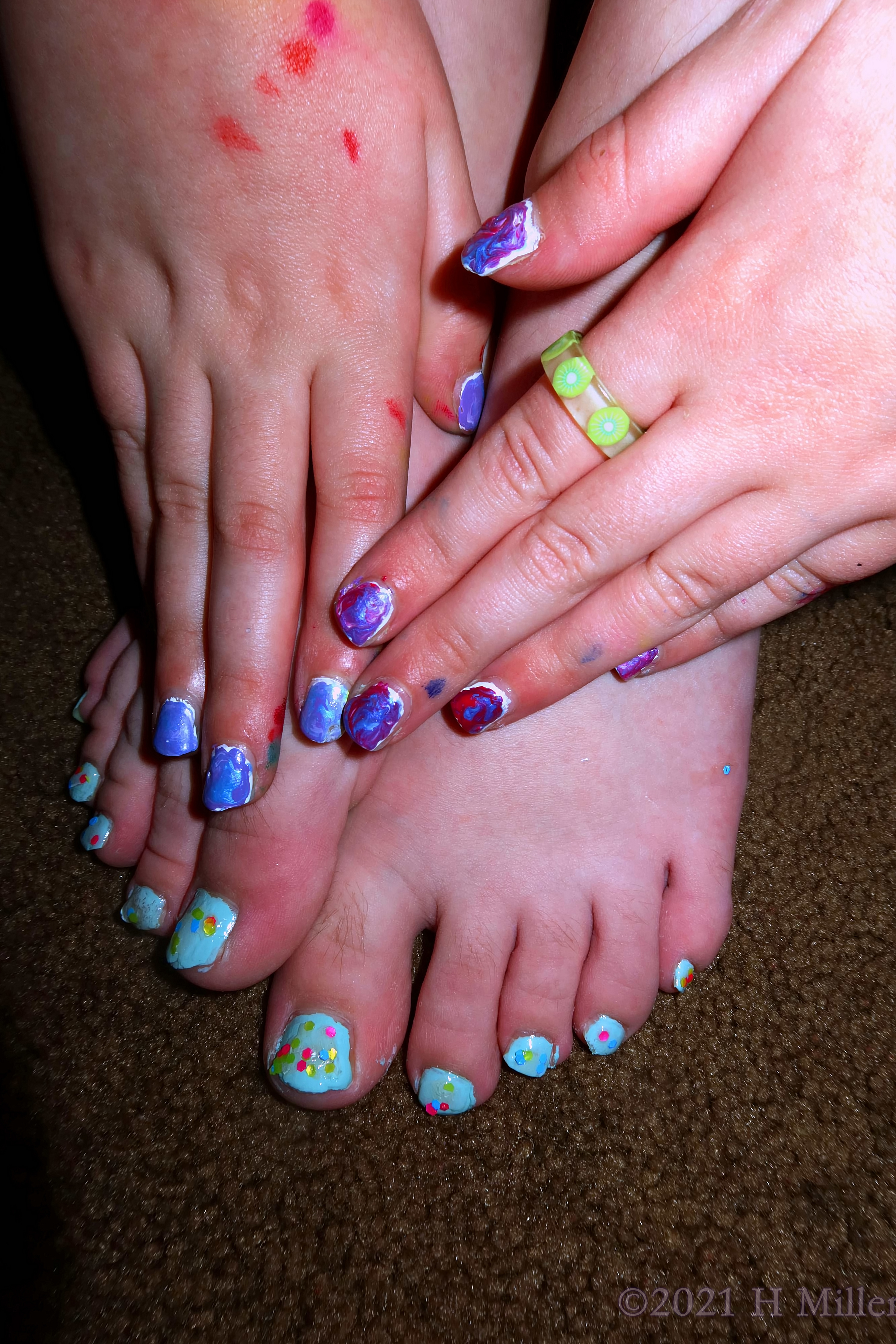 Diana's 11th Kids Spa Birthday Party