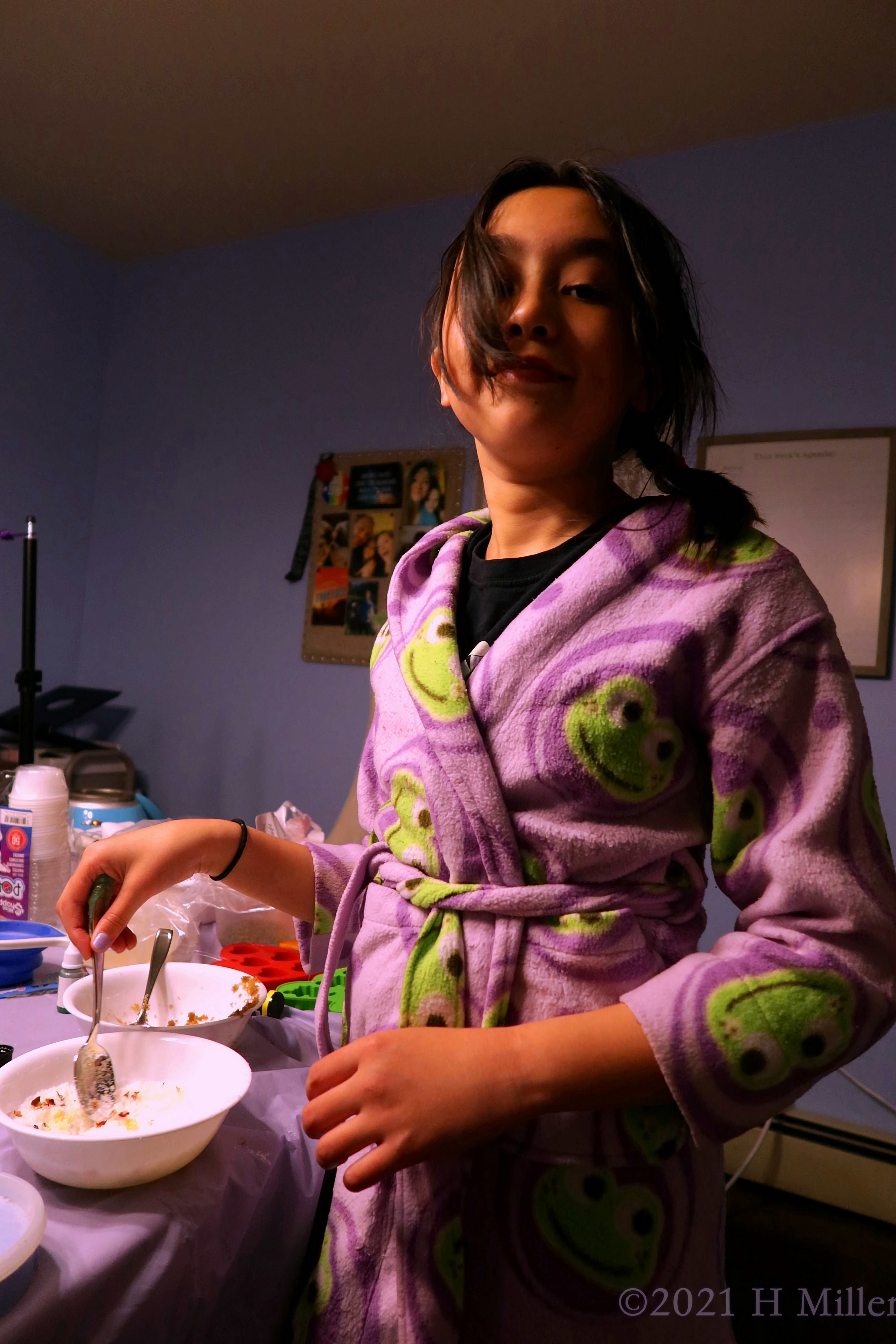 Diana's 11th Kids Spa Birthday Part