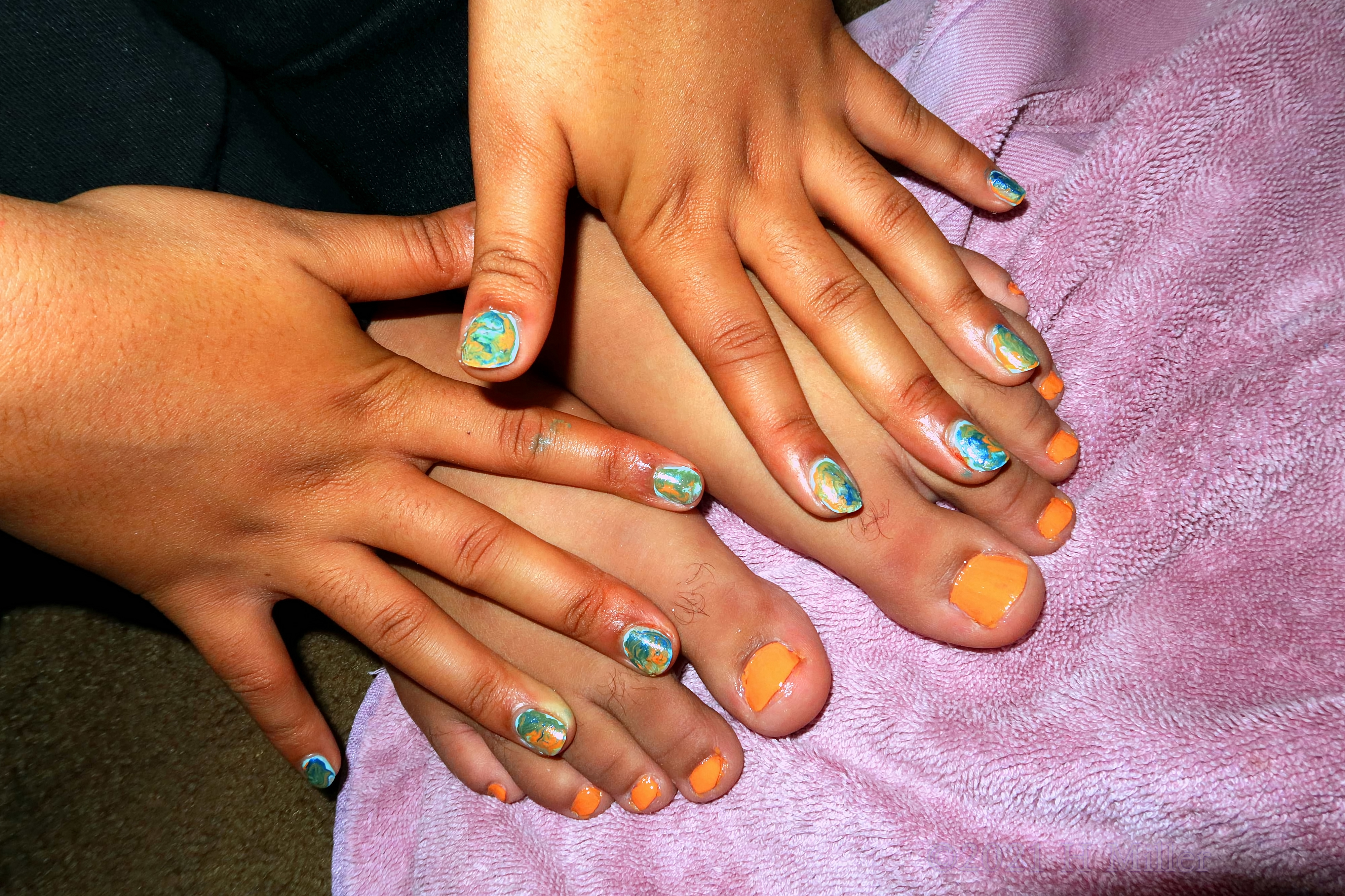 Diana's 11th Kids Spa Birthday Party