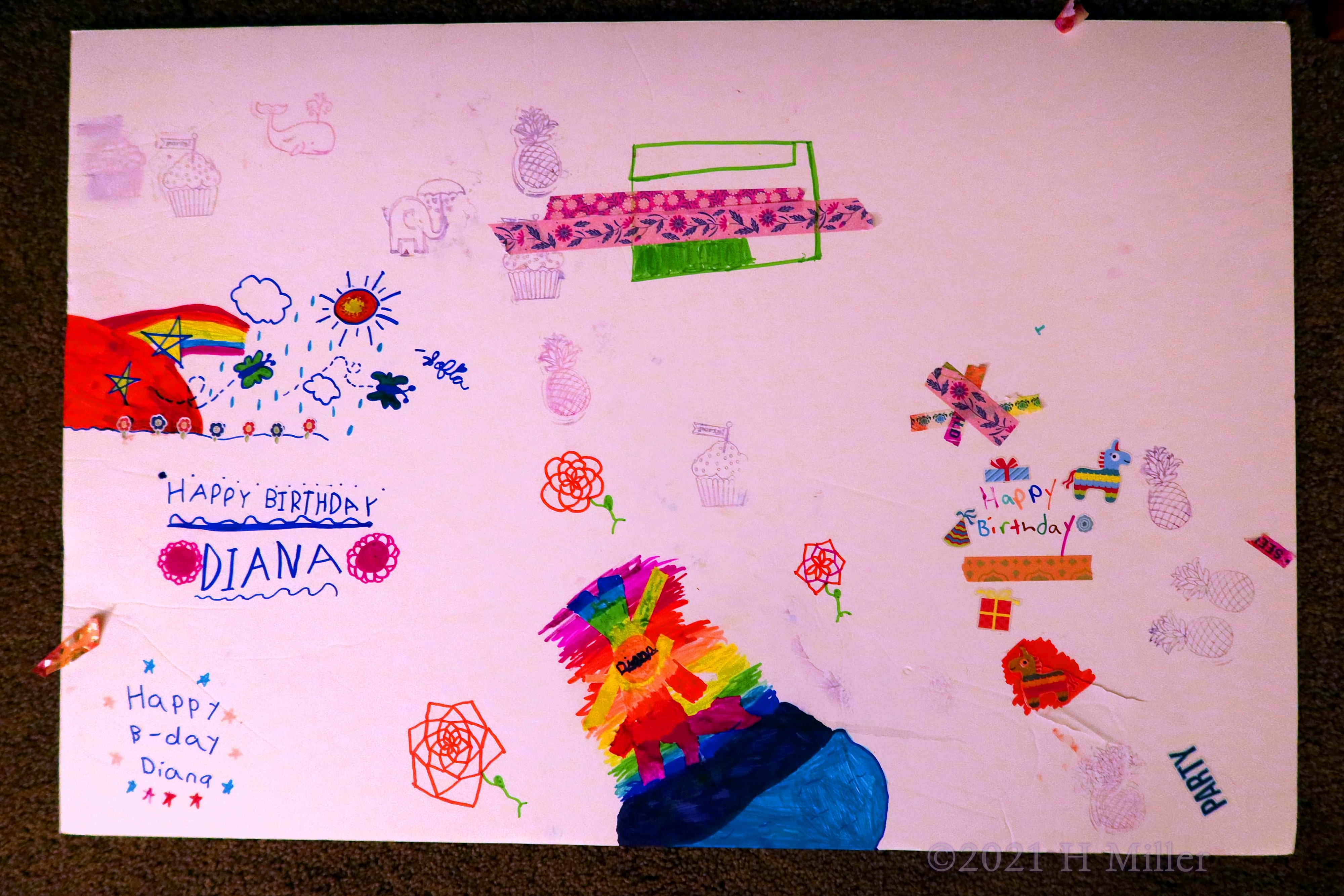 Diana's 11th Kids Spa Birthday Party