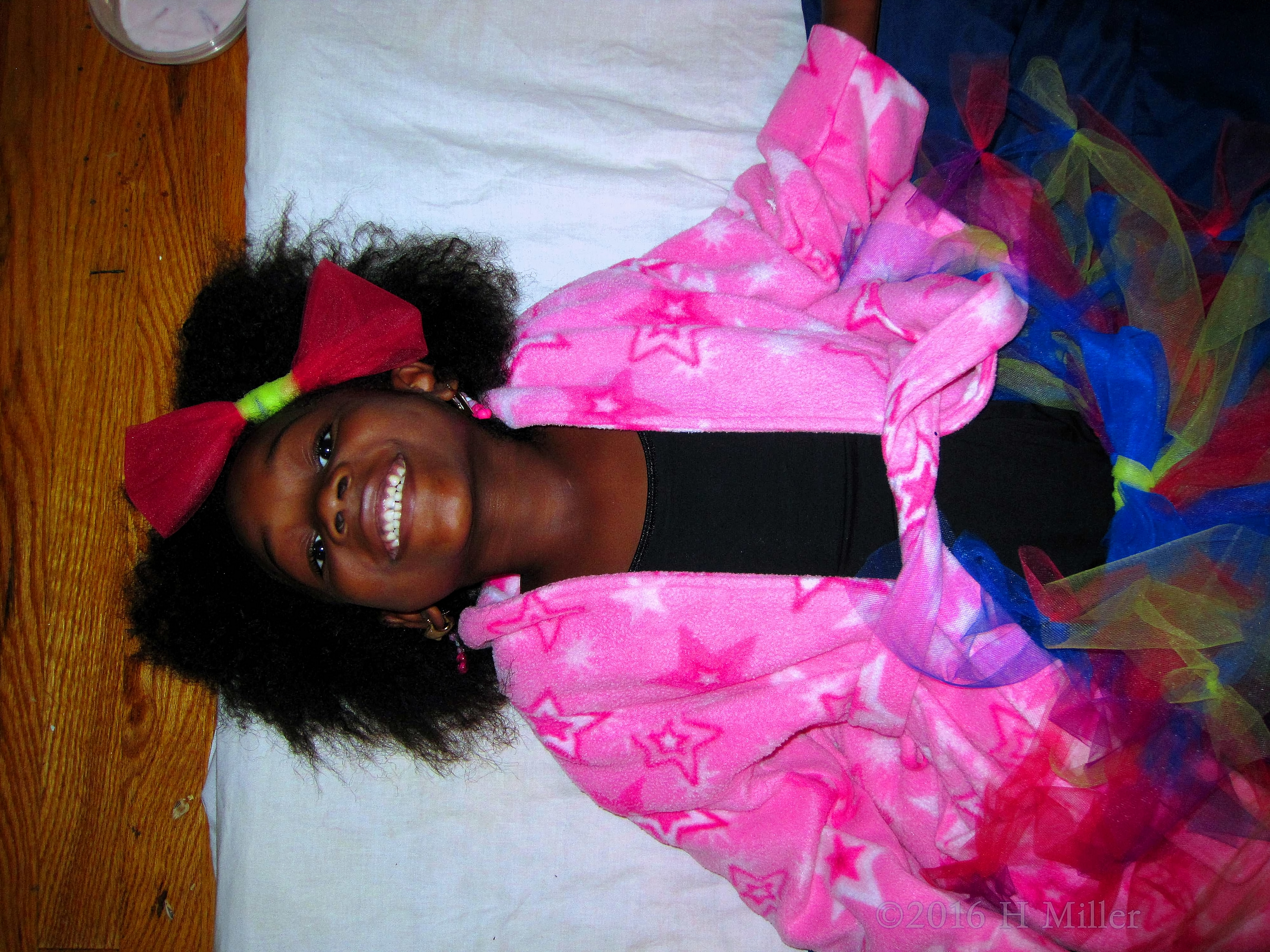 She's Super Excited For Her Home Girls Spa Facial She's Super Excited For Her Home Girls Spa Facial