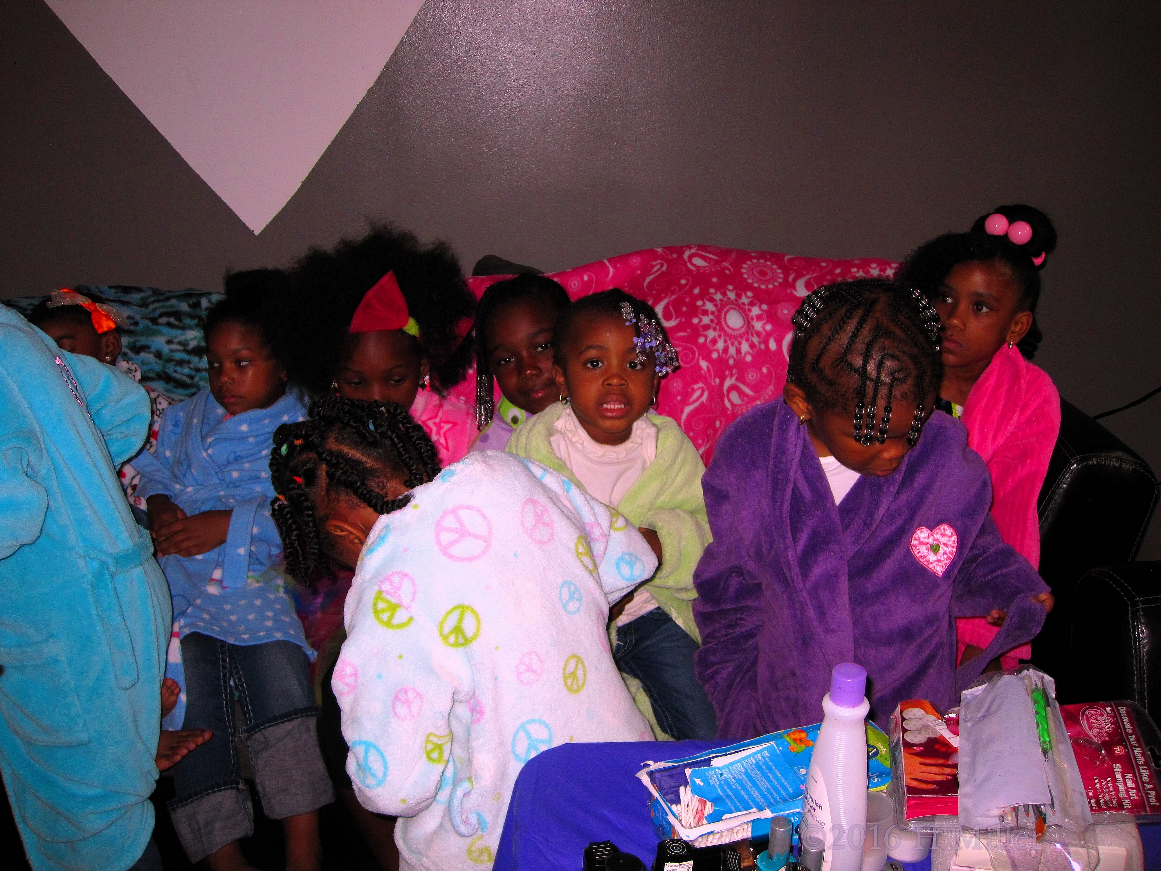 Tying Their Spa Robes Tying Their Spa Robes