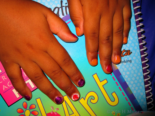 Cute Multicolor Home Kids Spa Mini Mani Cute Multicolor Home Kids Spa Mini Mani