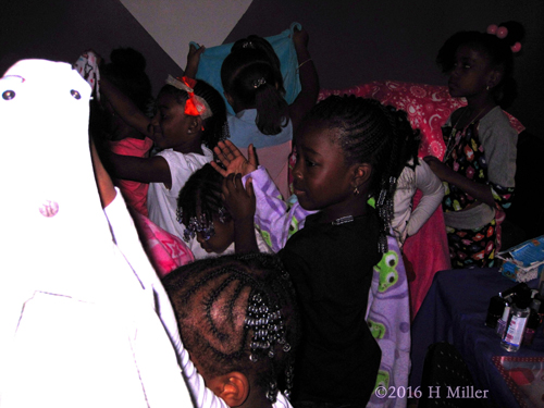 Getting Their Spa Robes Getting Their Spa Robes