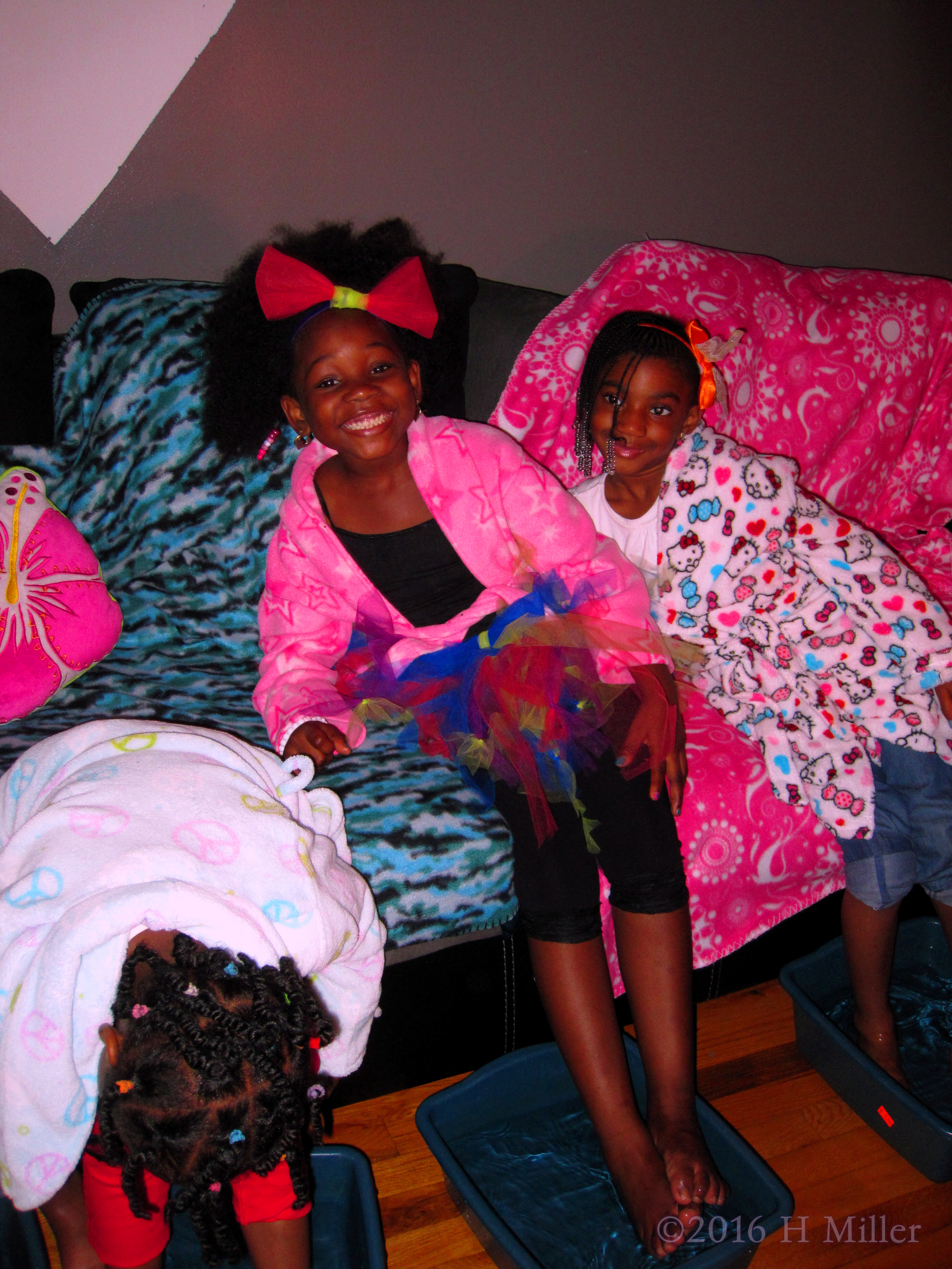 Chilling With Friends During Pedicures Chilling With Friends During Pedicures