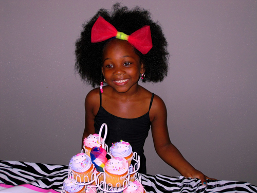 Super Happy Birthday Girl Ready For Cake During The Spa Party! Super Happy Birthday Girl Ready For Cake During The Spa Party!