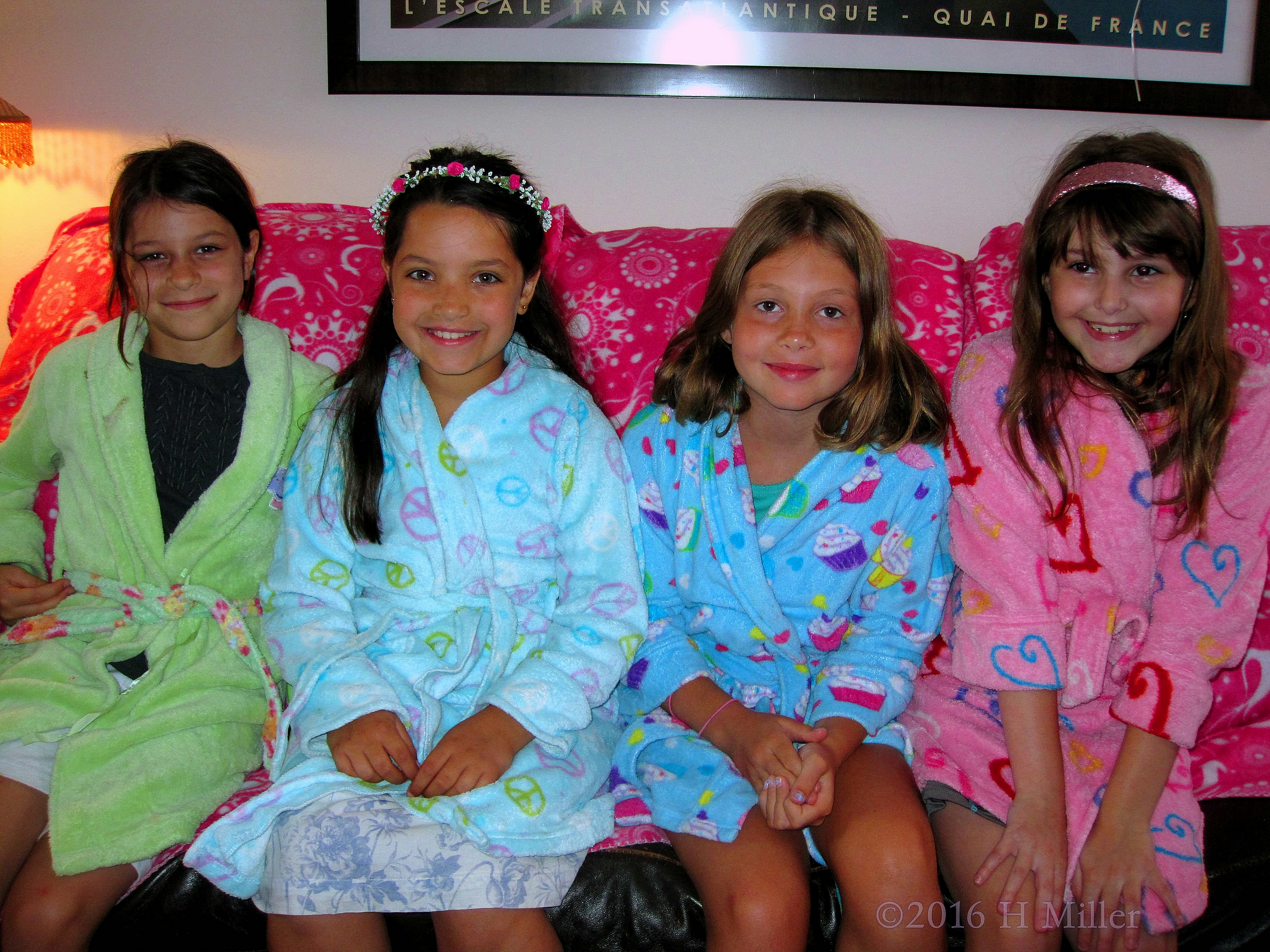 Group Photo In Spa Robes Group Photo In Spa Robes