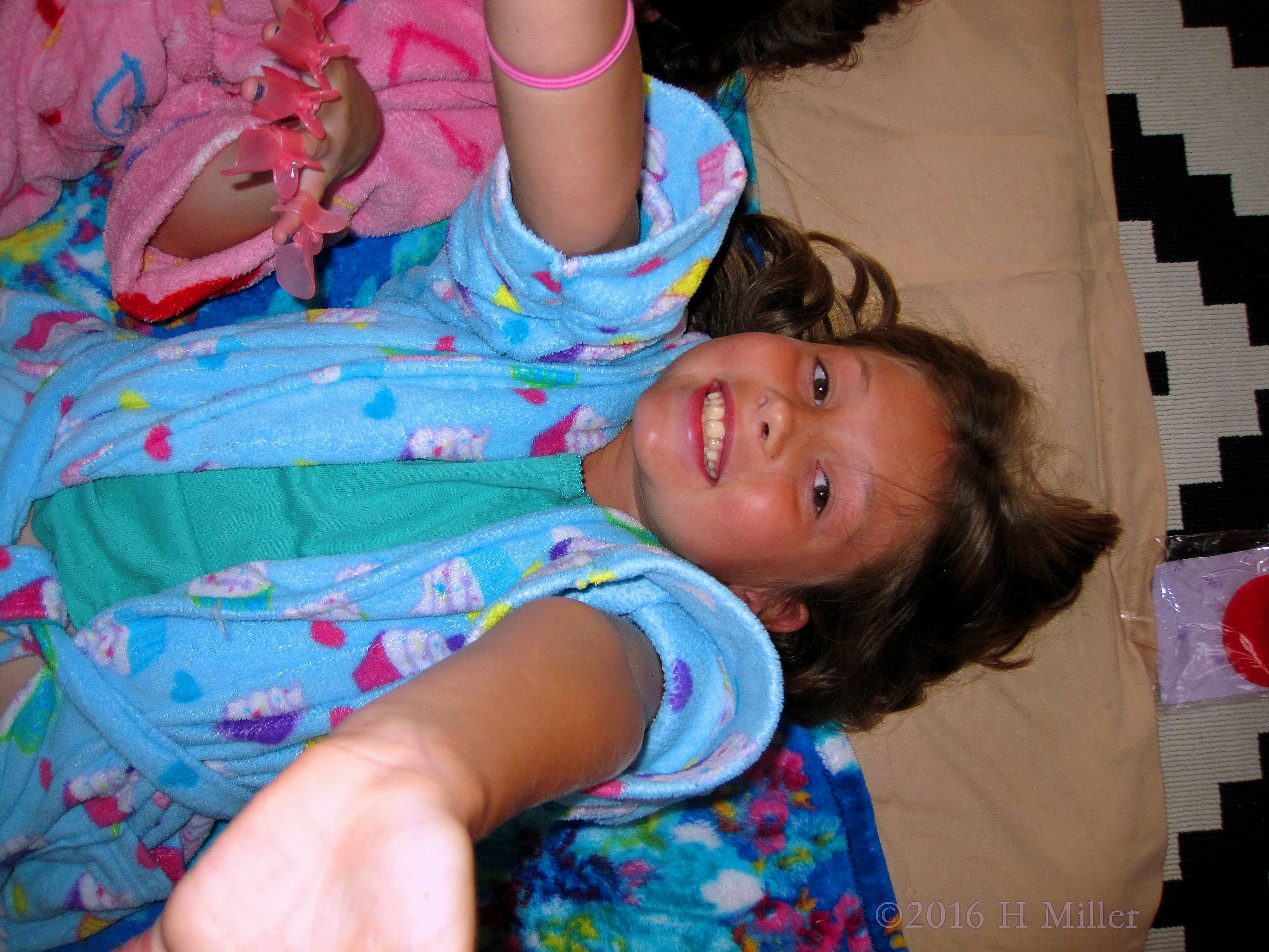 She's Loving The Spa Party! She's Loving The Spa Party!