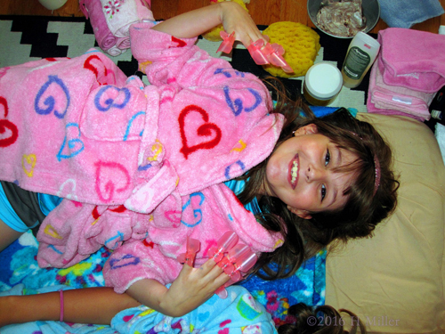 She's Ready For Her Facial And Massage! She's Ready For Her Facial And Massage!