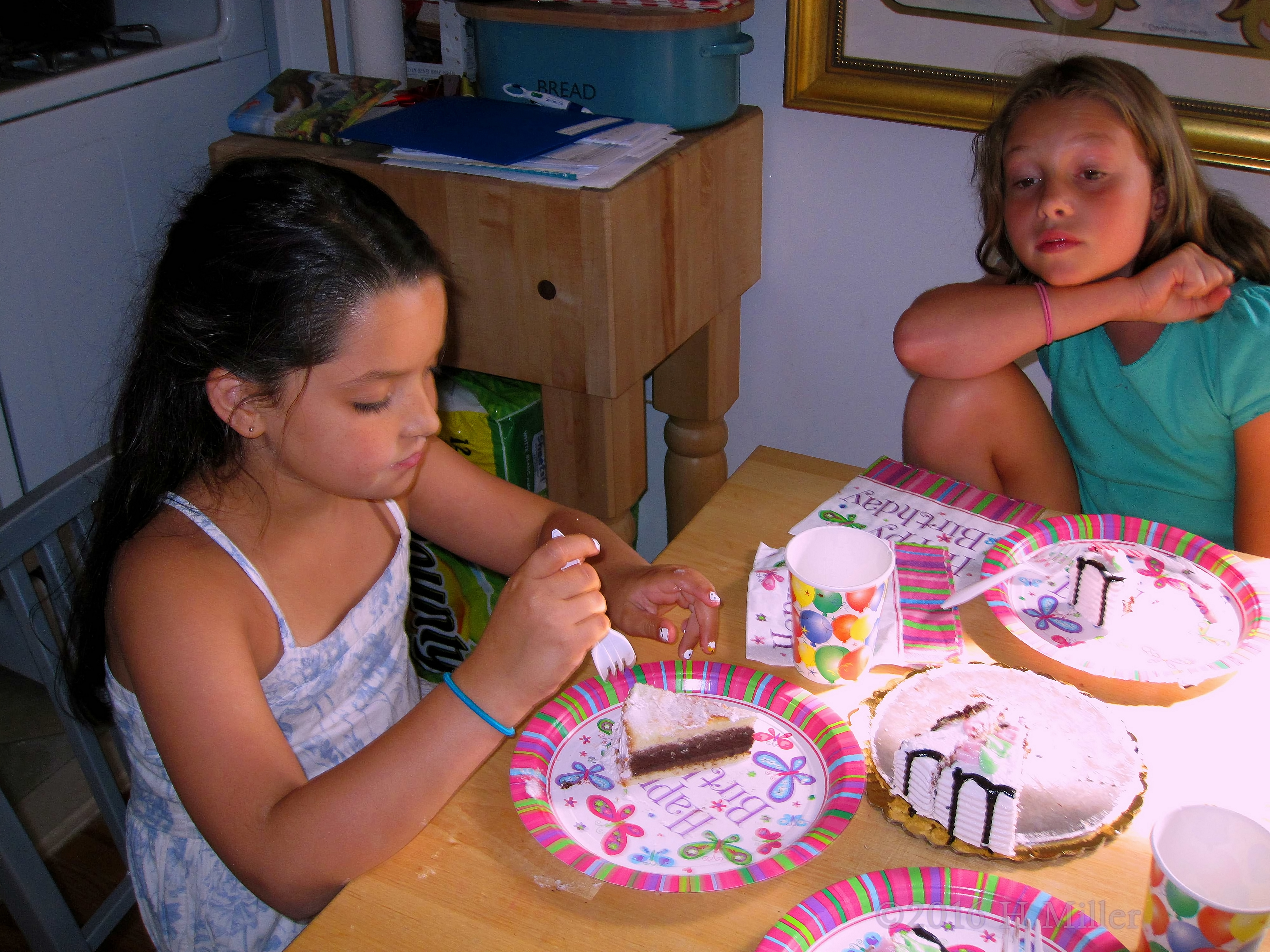 Chilling With Friends During Cake 