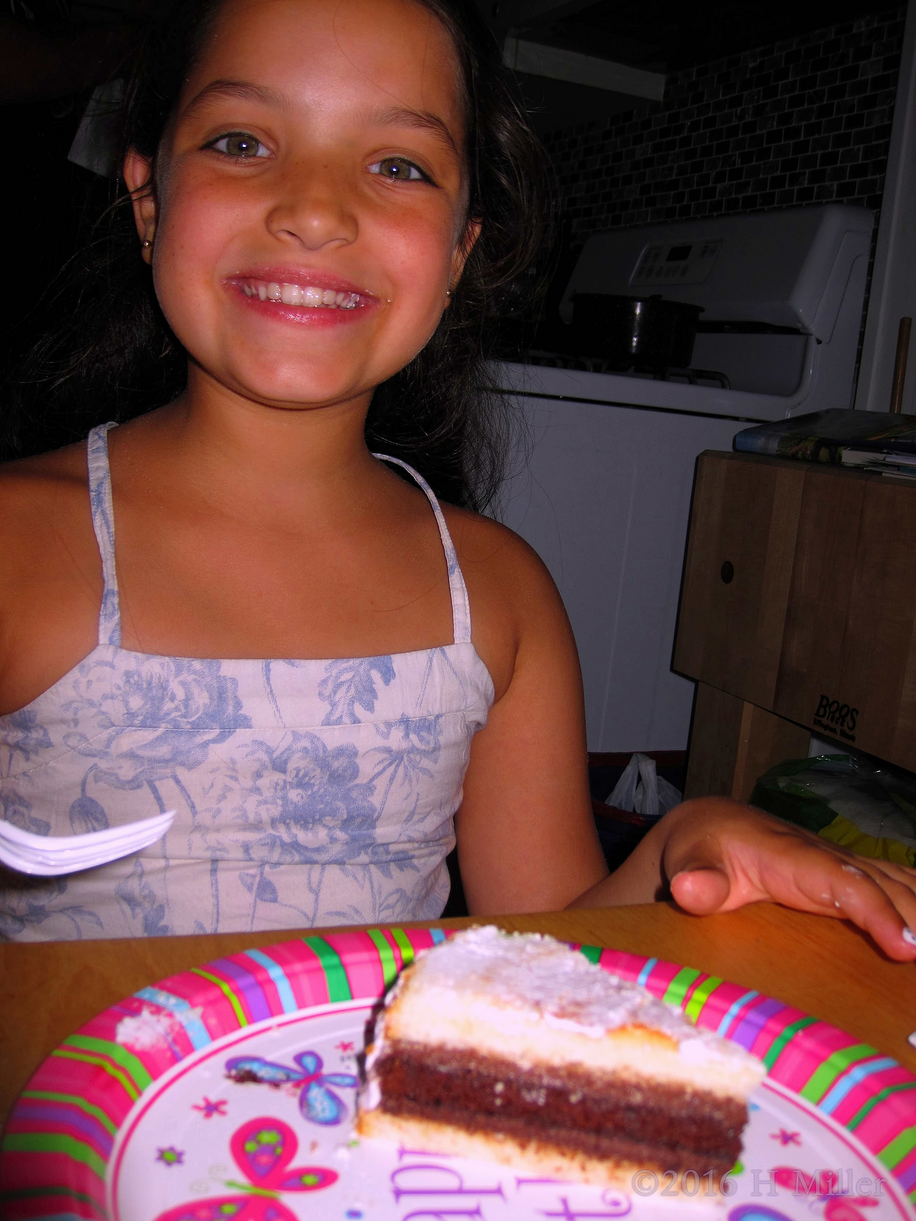 She Loves Her Birthday Cake! 