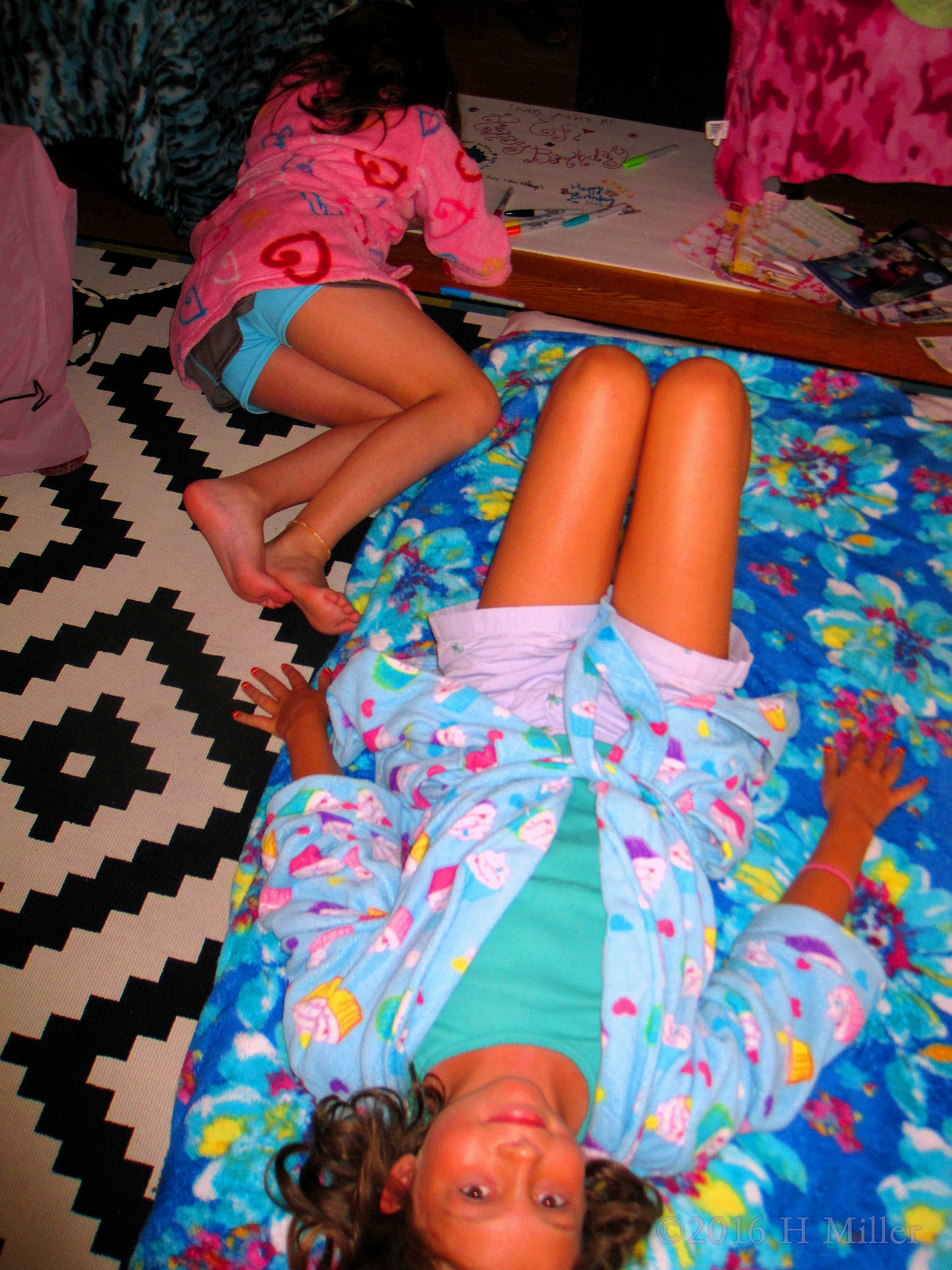 The Girls Relax In The Spa. The Girls Relax In The Spa.