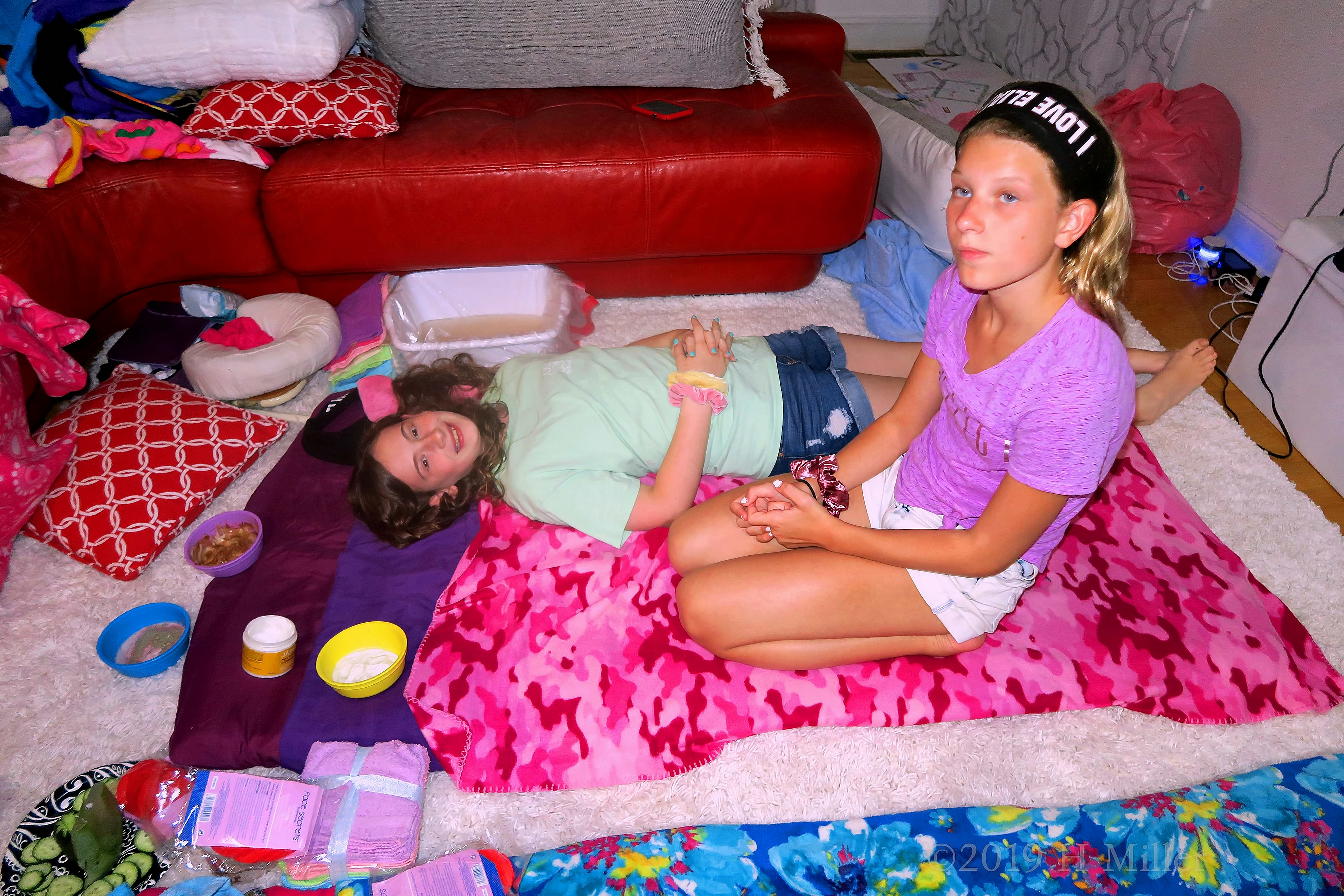 Eli's Spa Party For Girls At Home In June 2019 Gallery 2 Eli's Spa Party For Girls At Home In June 2019 Gallery 2