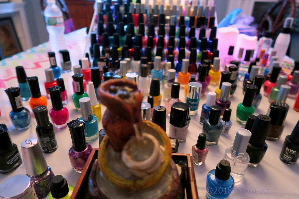 Wide Range Of Colorful Nail Polish Colors For Kids Manicures! 