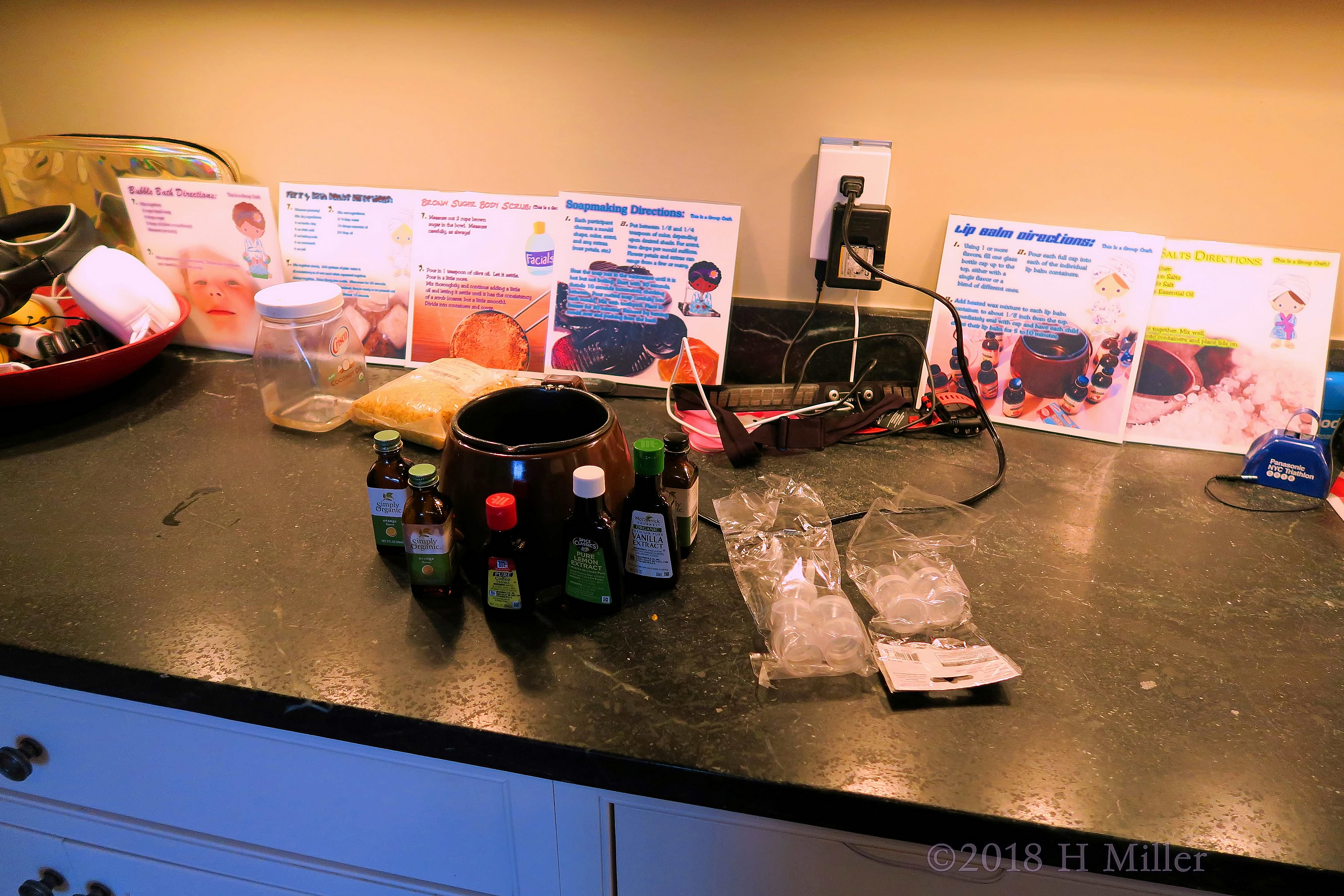 A Deck Of Craft Ingredients With Instruction Cards For Kids. A Deck Of Craft Ingredients With Instruction Cards For Kids.