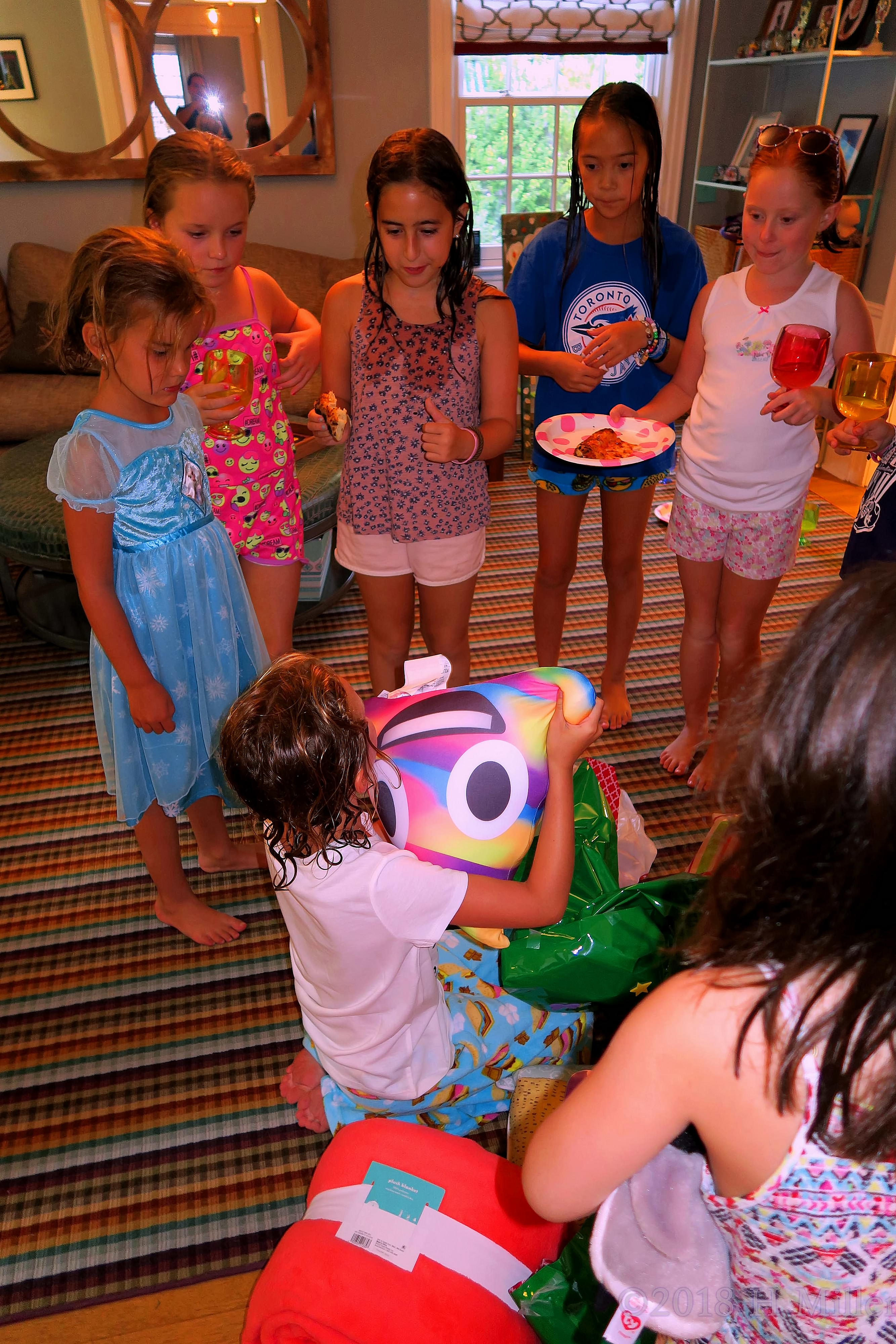 Eliza Is Happily Exploring Her Birthday Presents! Eliza Is Happily Exploring Her Birthday Presents!