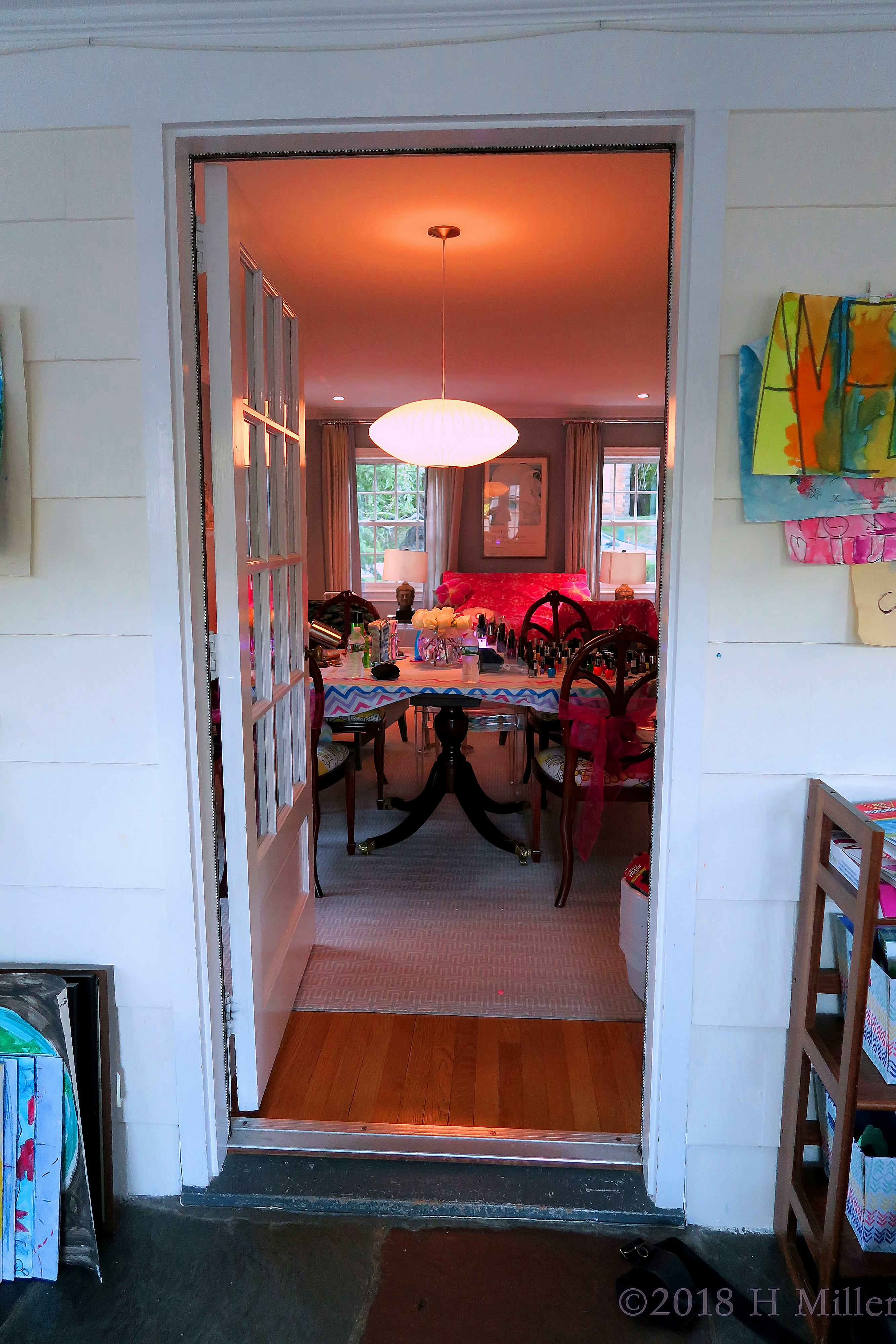 Manicure Setup At The Spa Birthday Party! Manicure Setup At The Spa Birthday Party!